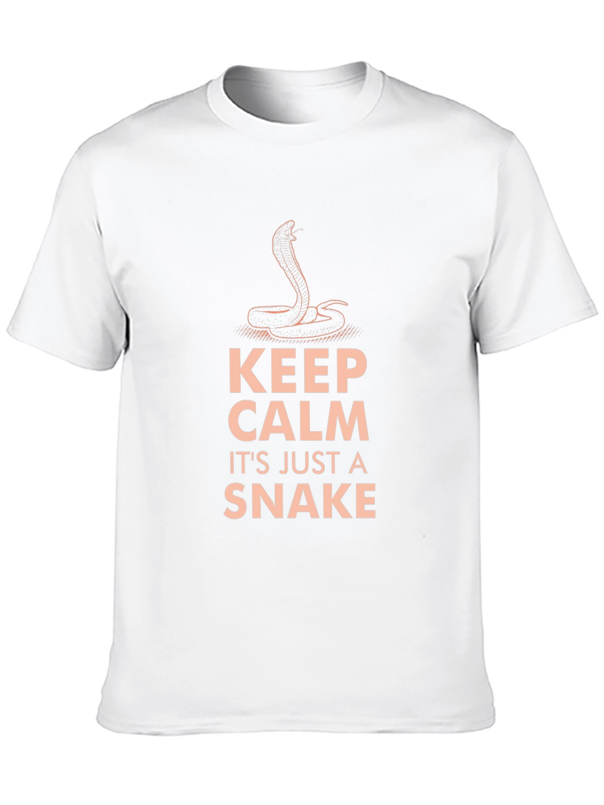 Keep Calm Snake T-Shirt - Cobra Design