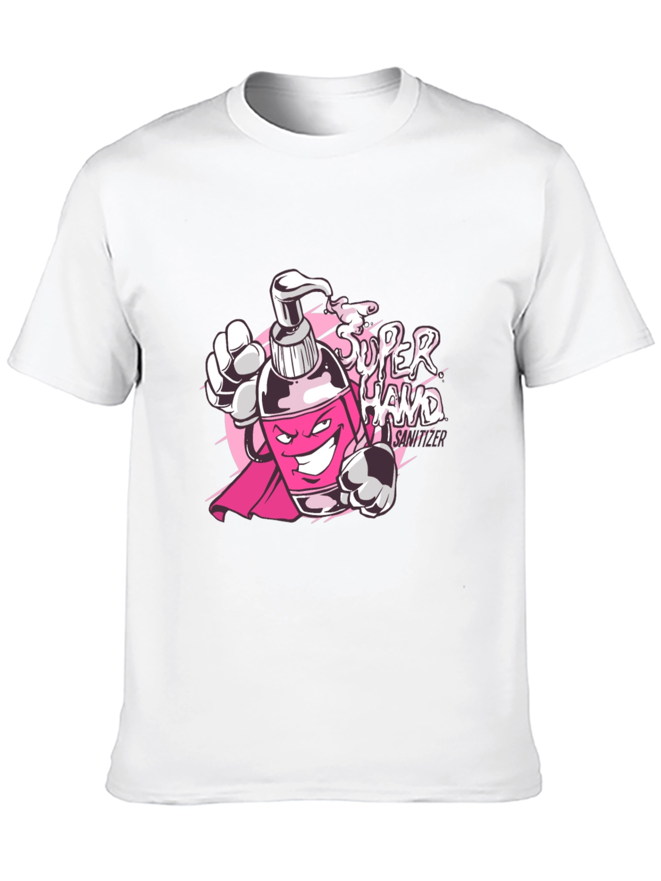 Super Hand Sanitizer Graphic T-Shirt