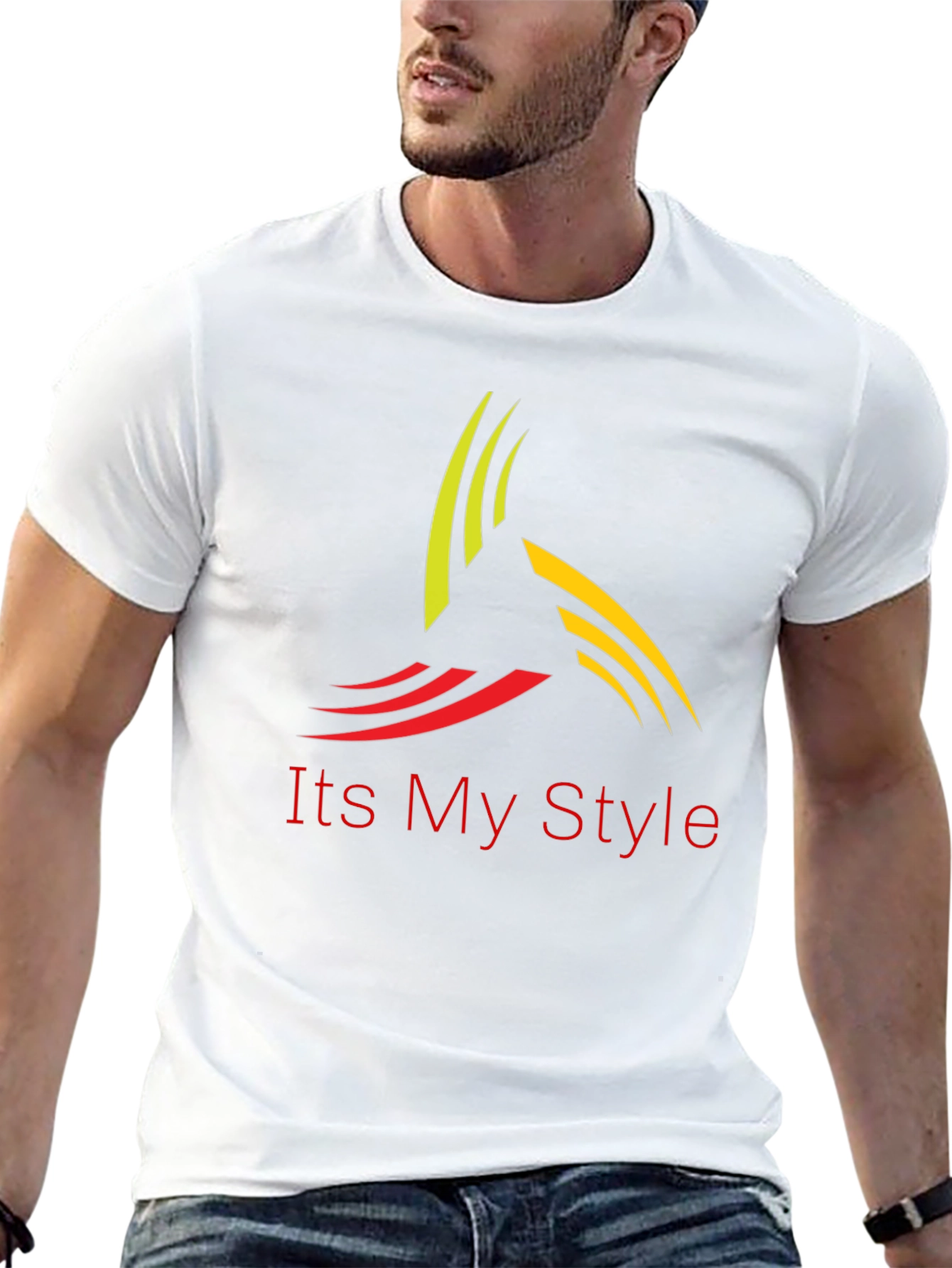 Stylish Black T-Shirt - Its My Style Design