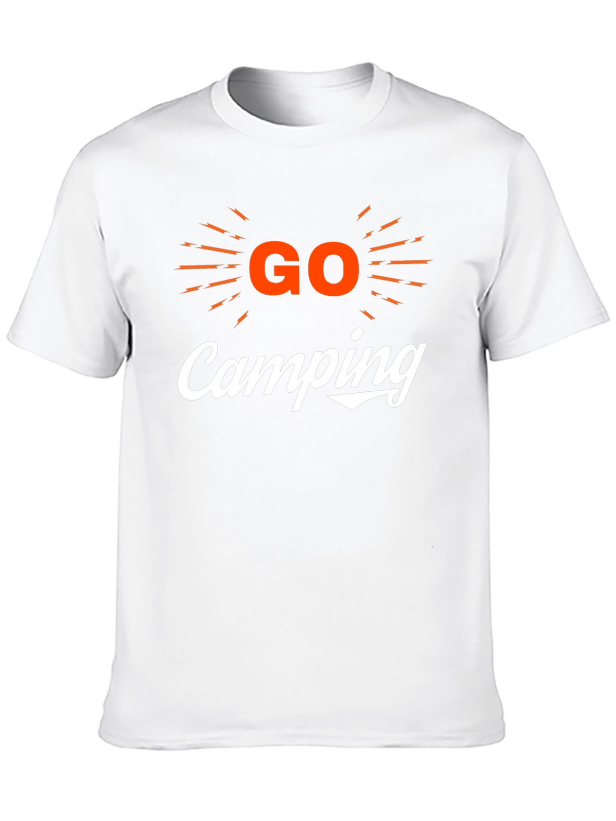 Go Camping Graphic Tee - Black