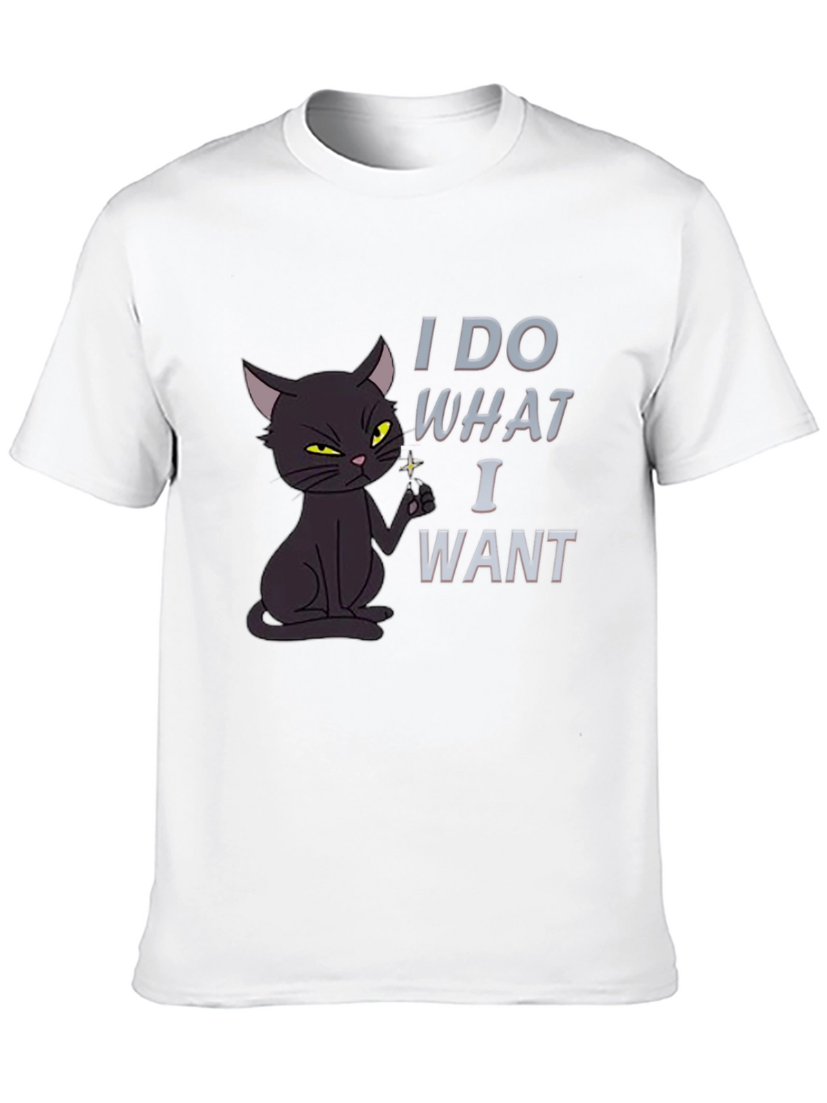 I Do What I Want Cat T-Shirt