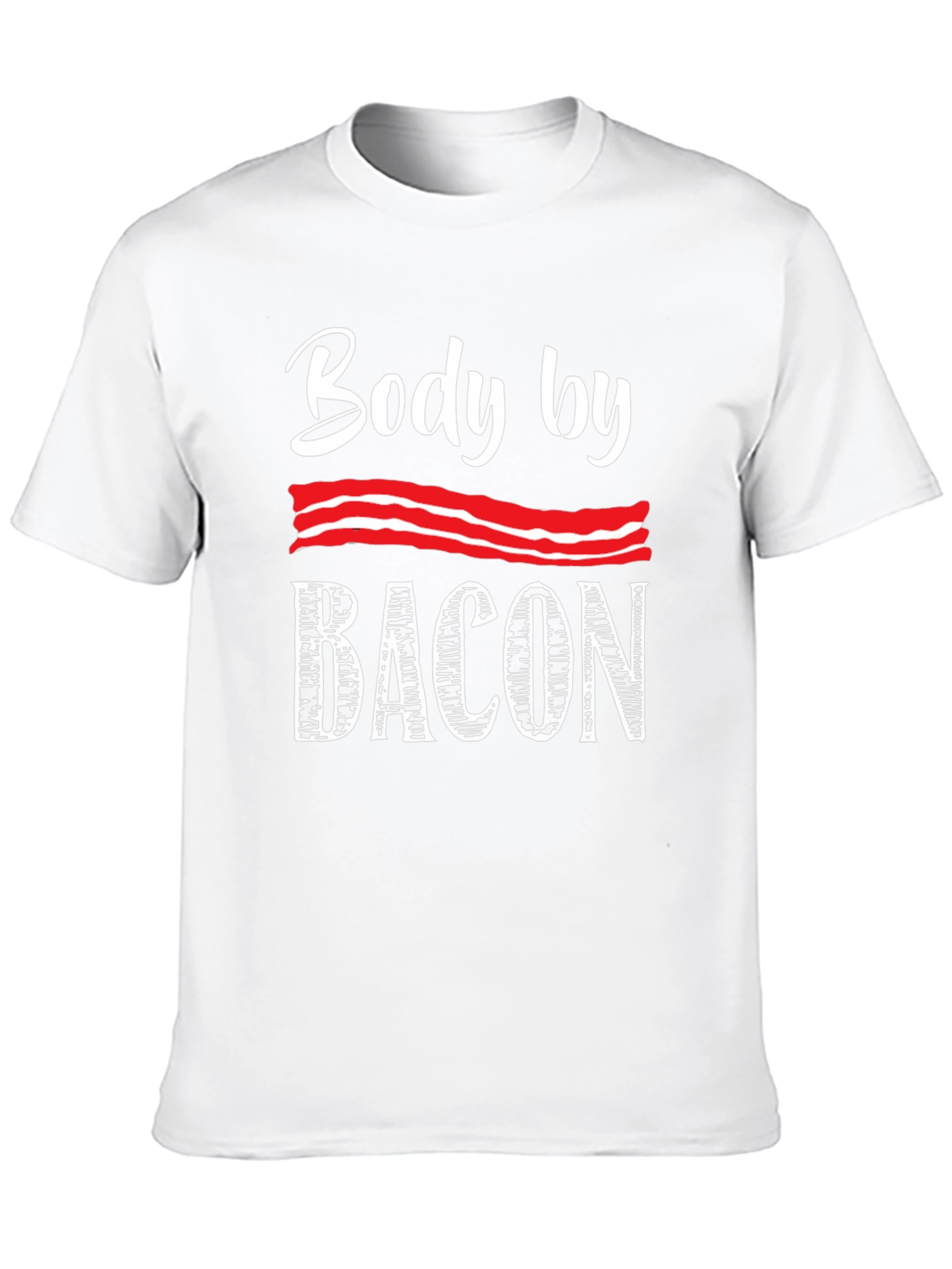 Body by Bacon T-Shirt - Novelty Foodie Tee