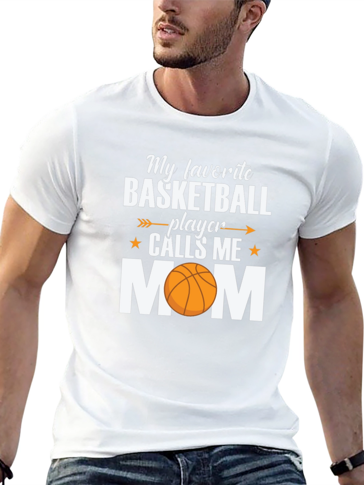Basketball Mom T-Shirt - Sports Fan Apparel