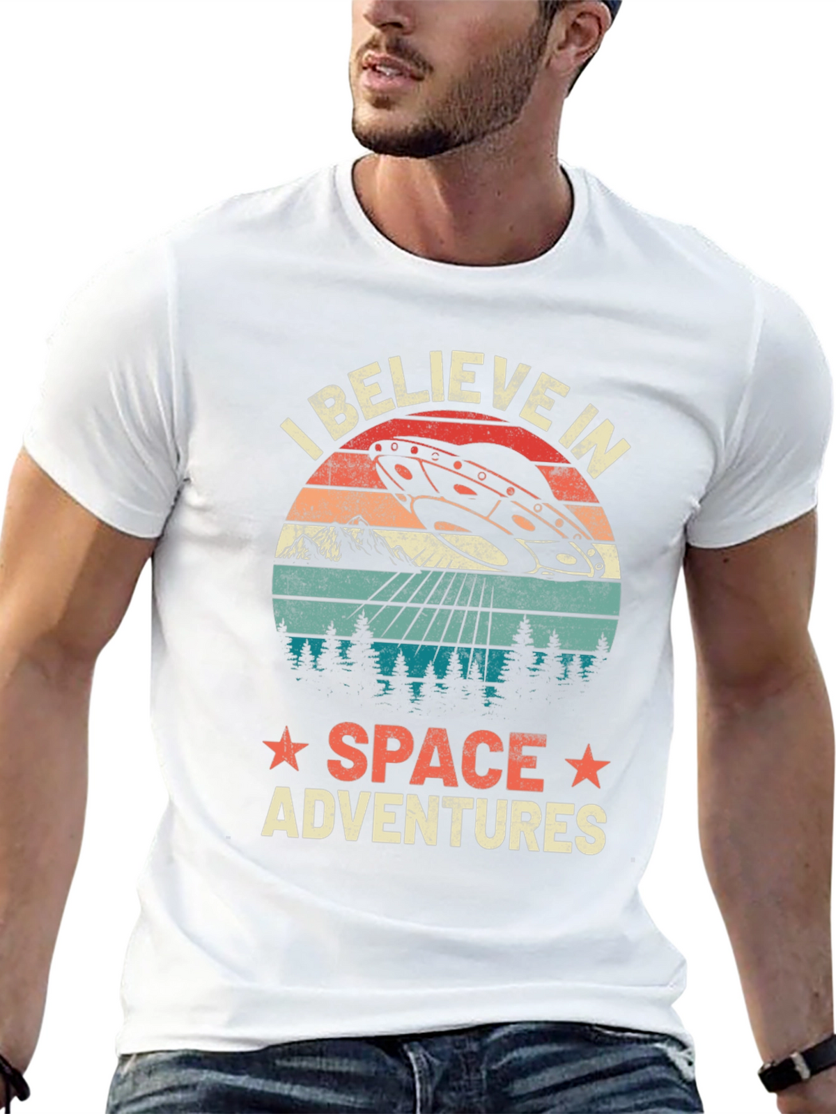 I Believe in Space Adventures T-Shirt