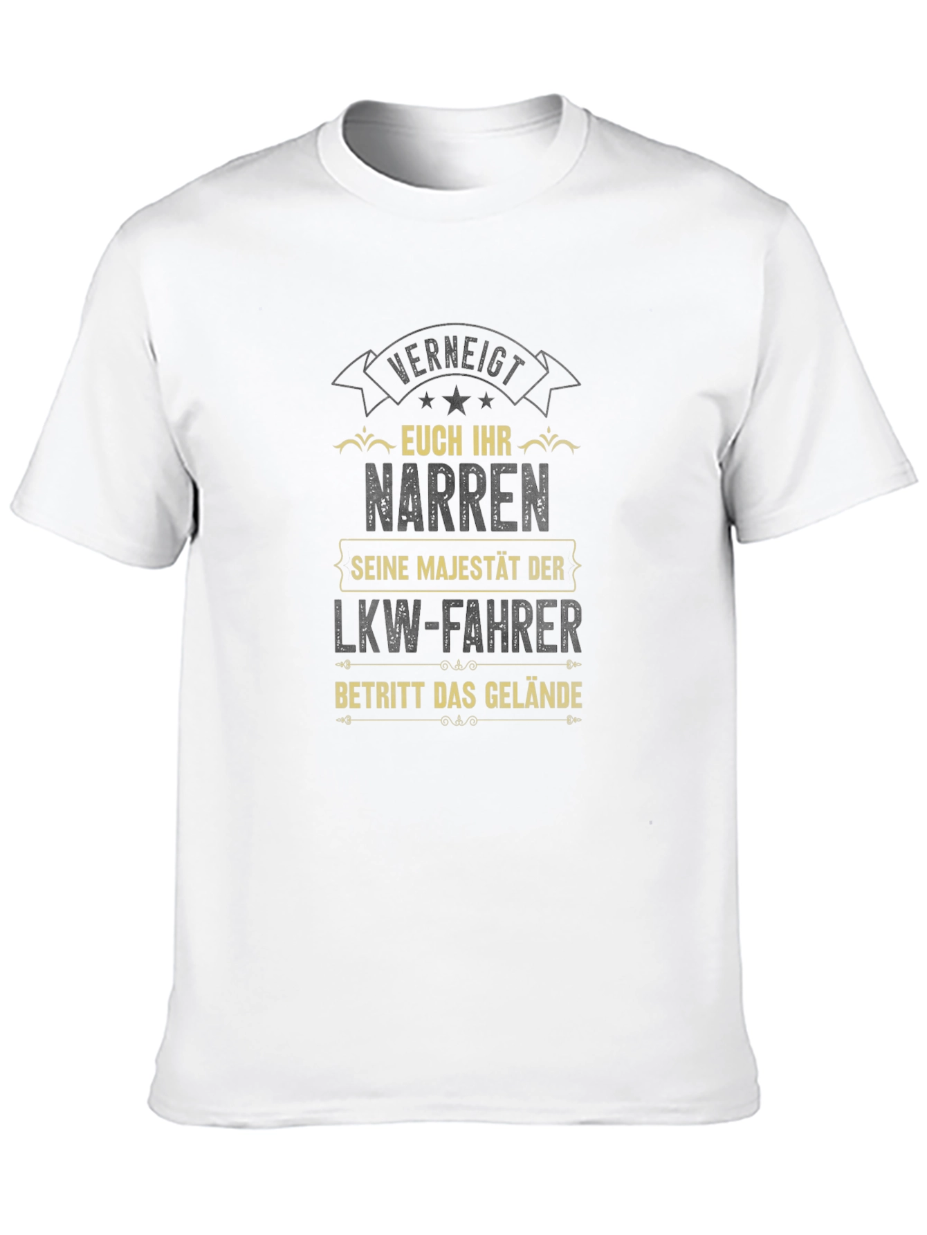 Verneigt Euch Trucker T-Shirt