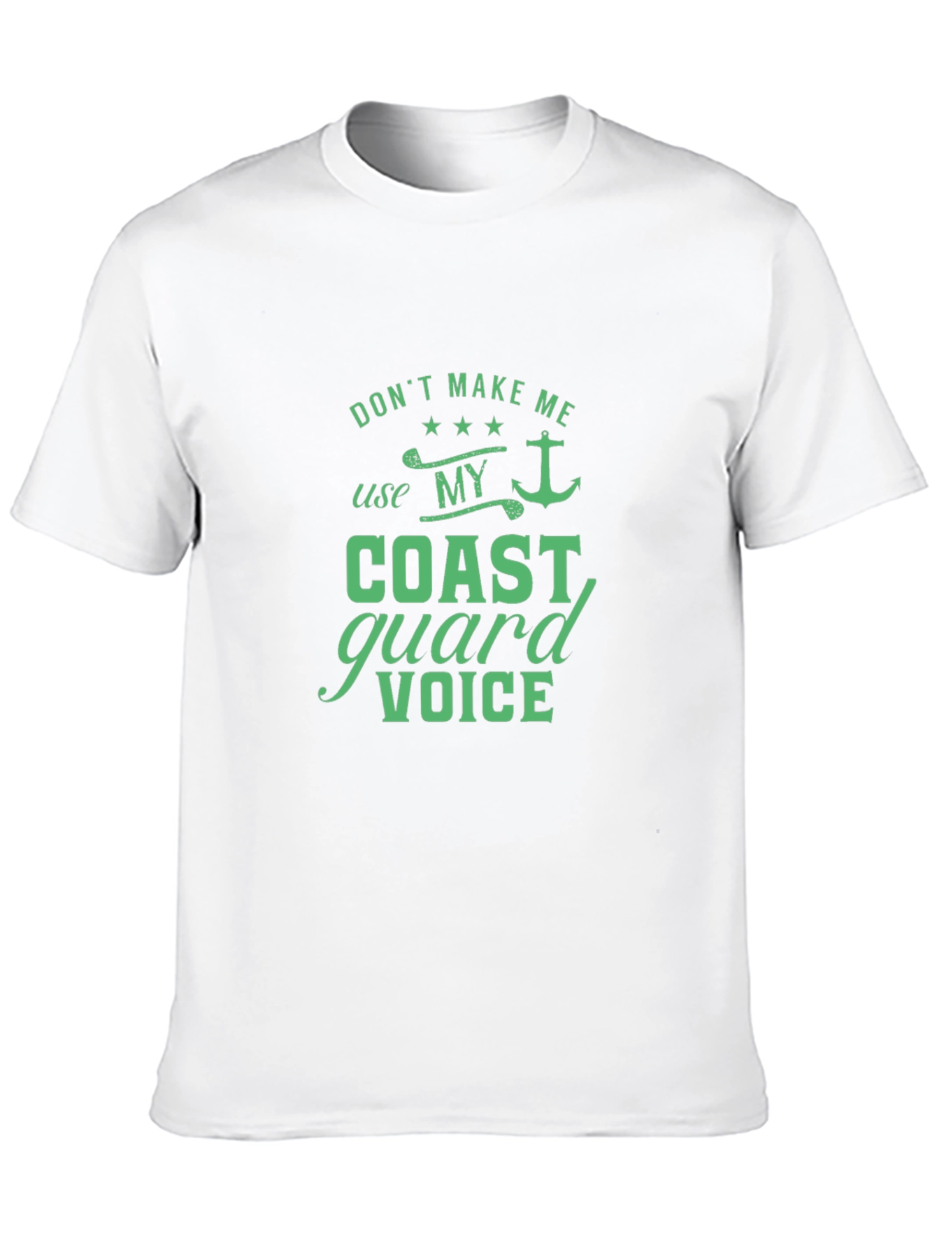 Coast Guard Voice T-Shirt - Funny Graphic Tee