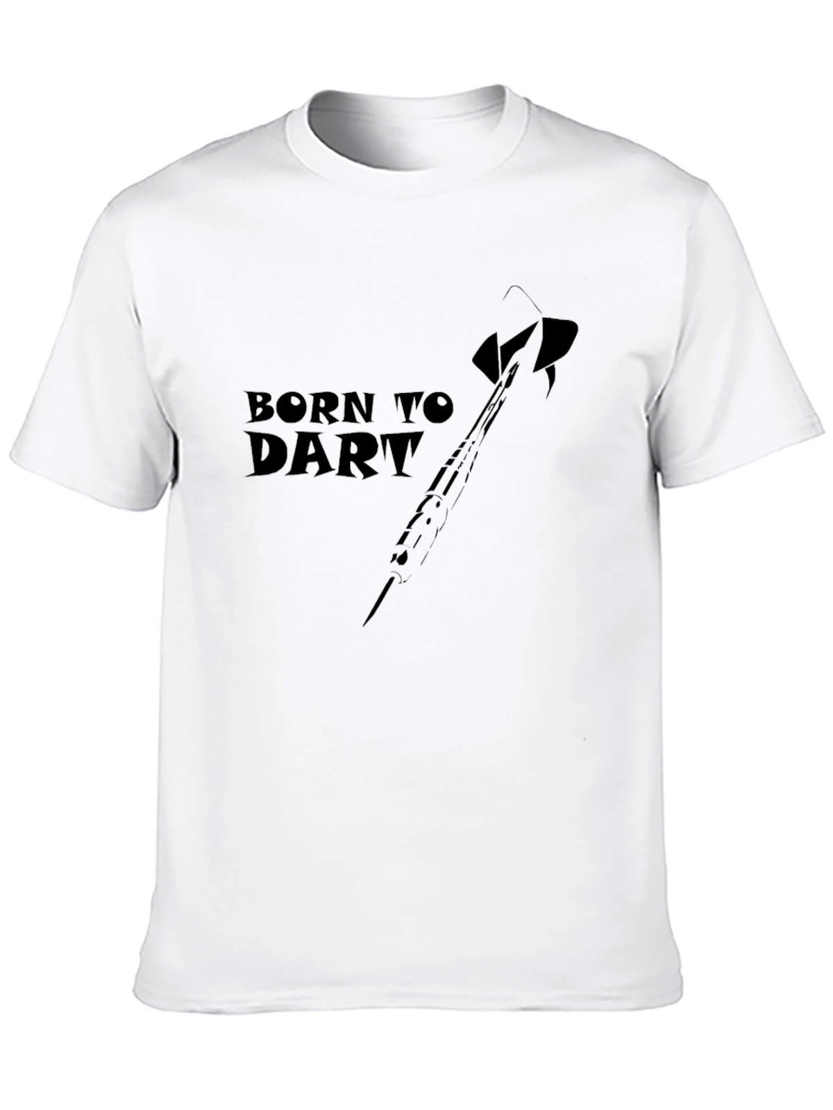 Born to Dart Graphic Tee - Black