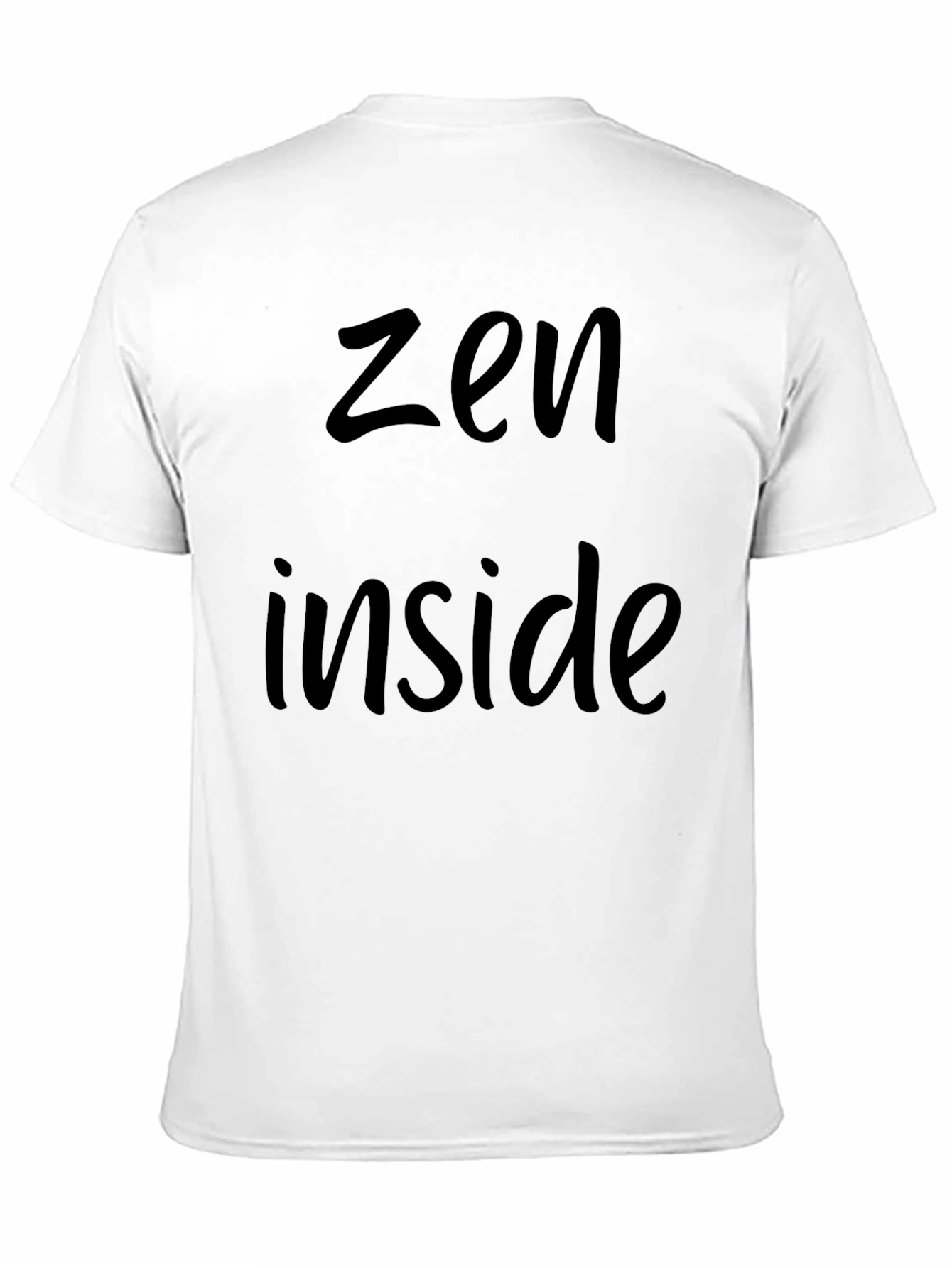 Zen Inside Black T-Shirt - Stylish & Comfortable