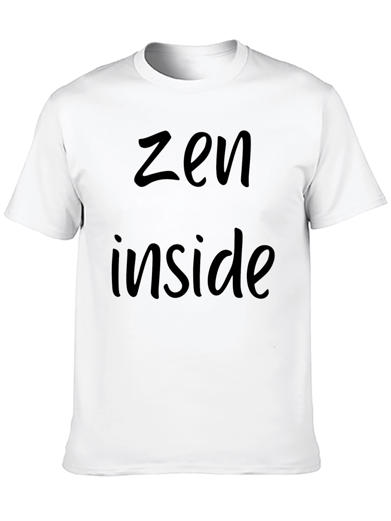 Zen Inside Black T-Shirt - Stylish & Comfortable