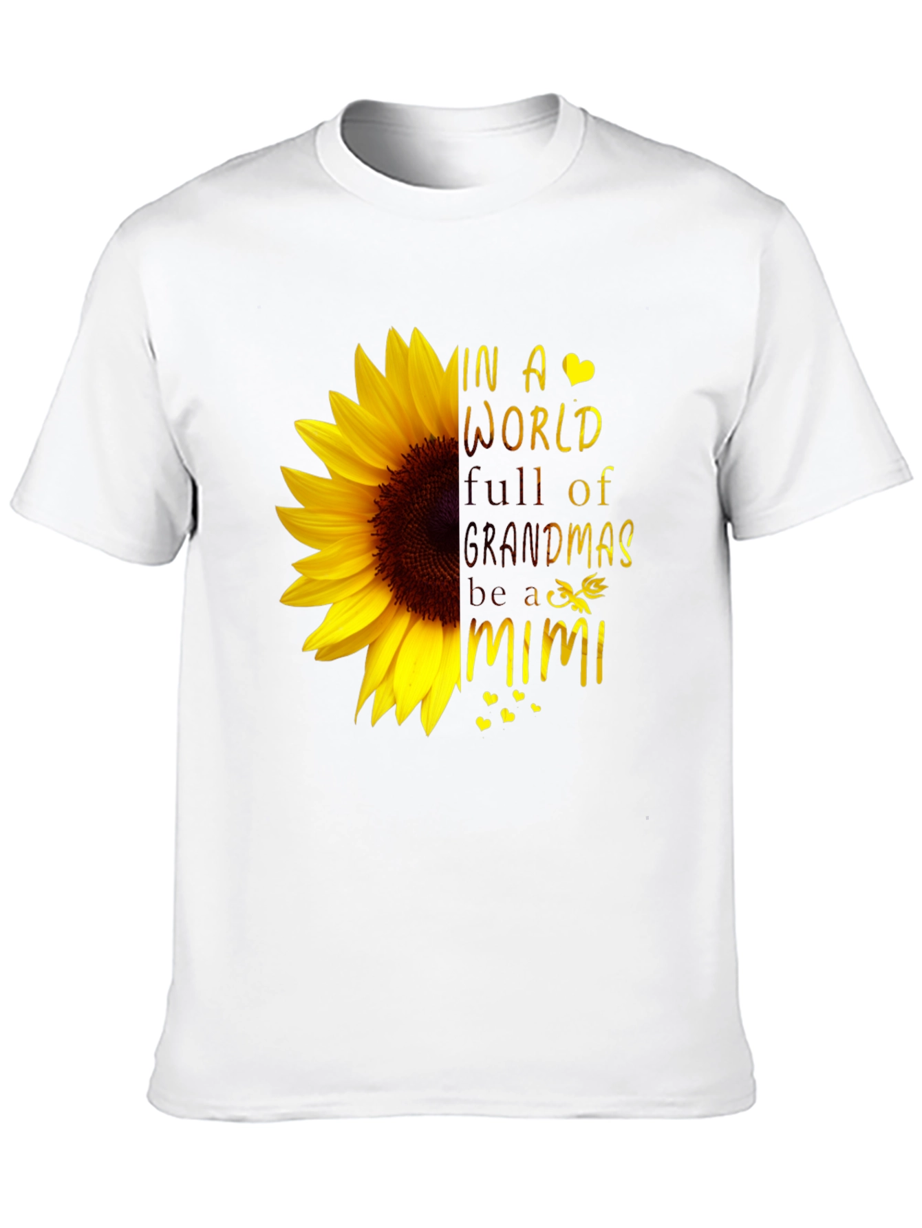 Sunflower Mimi T-Shirt - Grandmas Tee