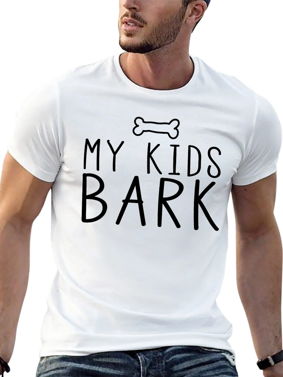 My Kids Bark T-Shirt - Dog Lover Tee