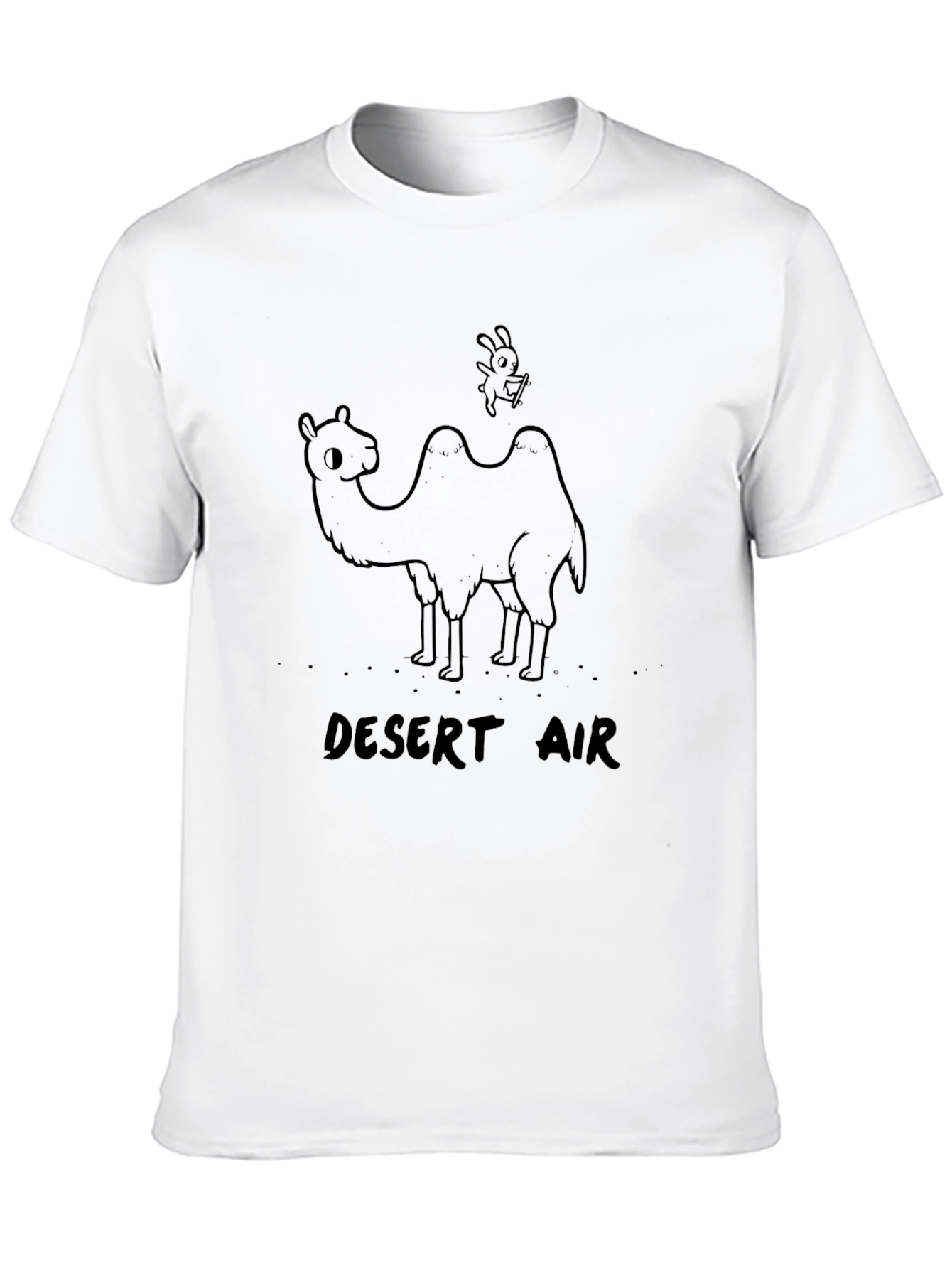 Desert Air Graphic Tee - Soft Cotton Blend
