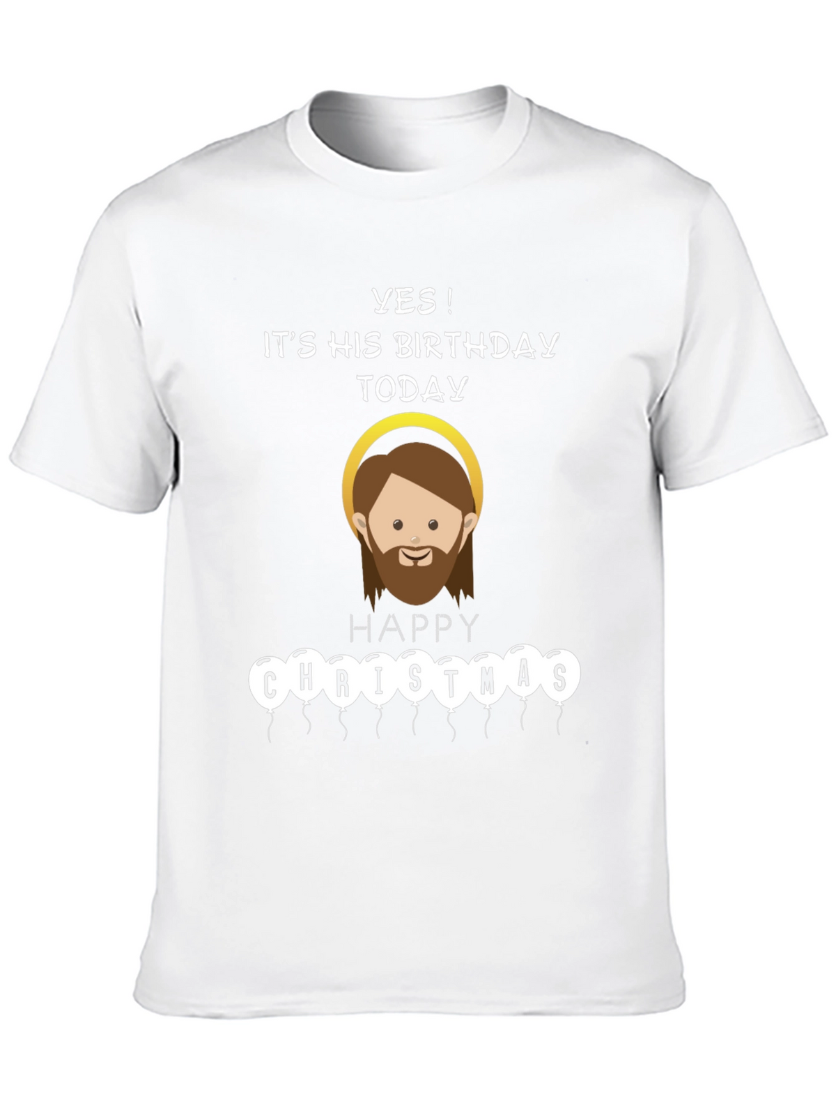 Funny Jesus Birthday Happy Christmas T-Shirt