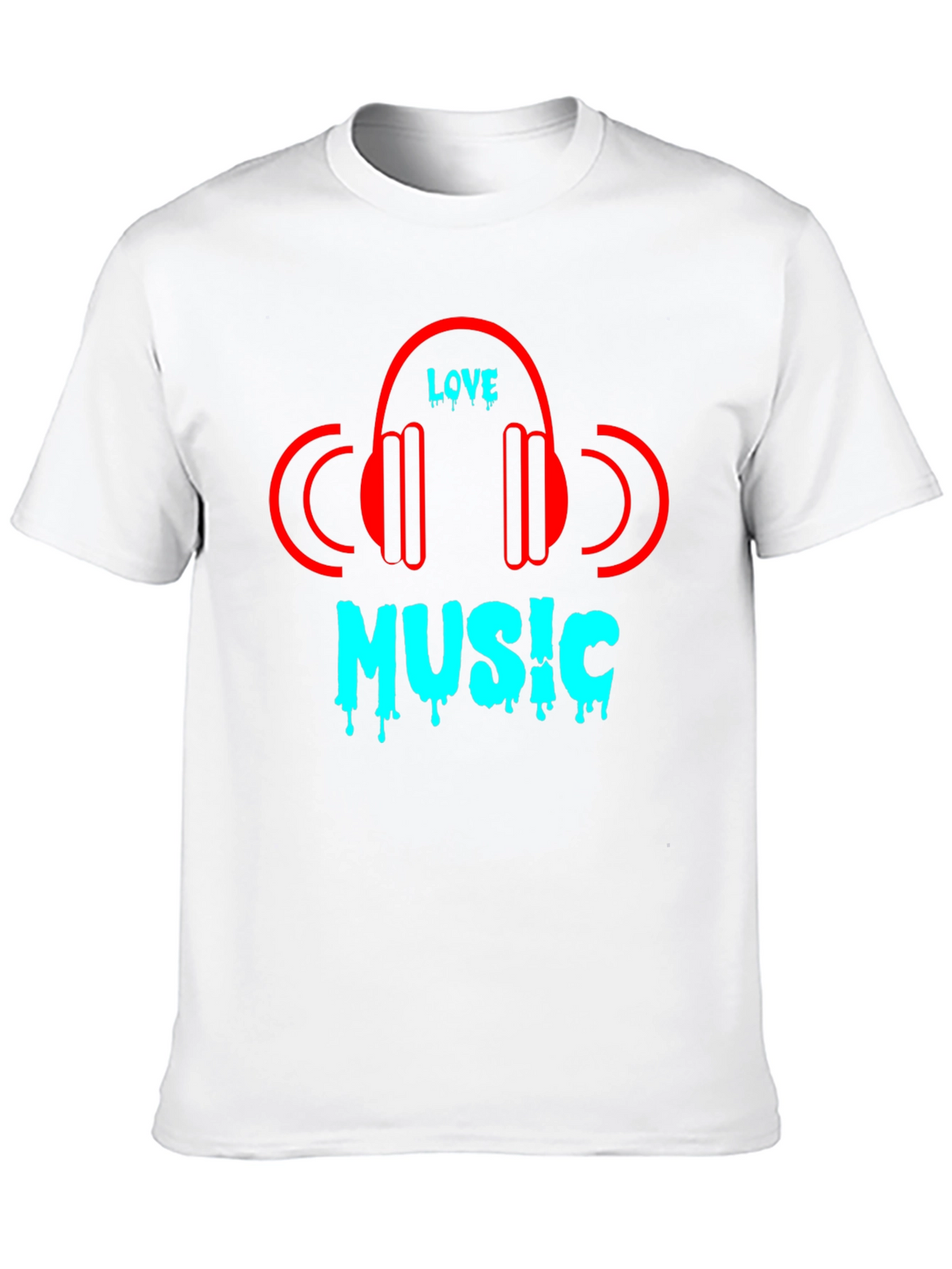 Love Music Black T-Shirt