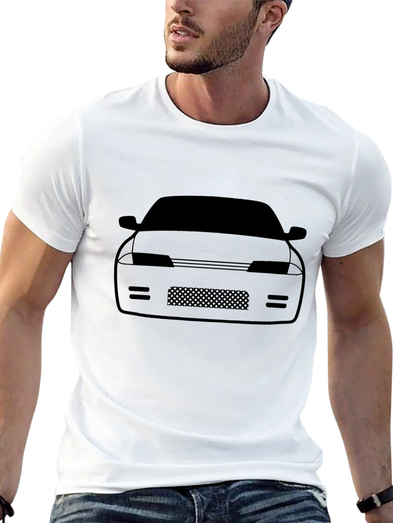 Black Car Graphic Tee