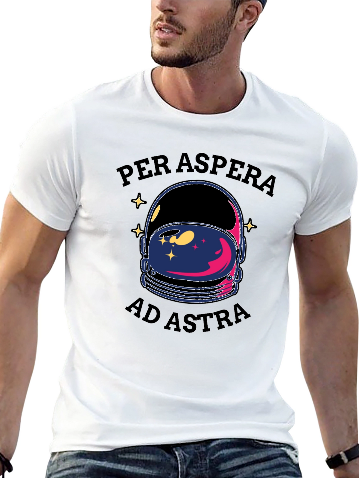 Per Aspera Ad Astra Graphic Tee