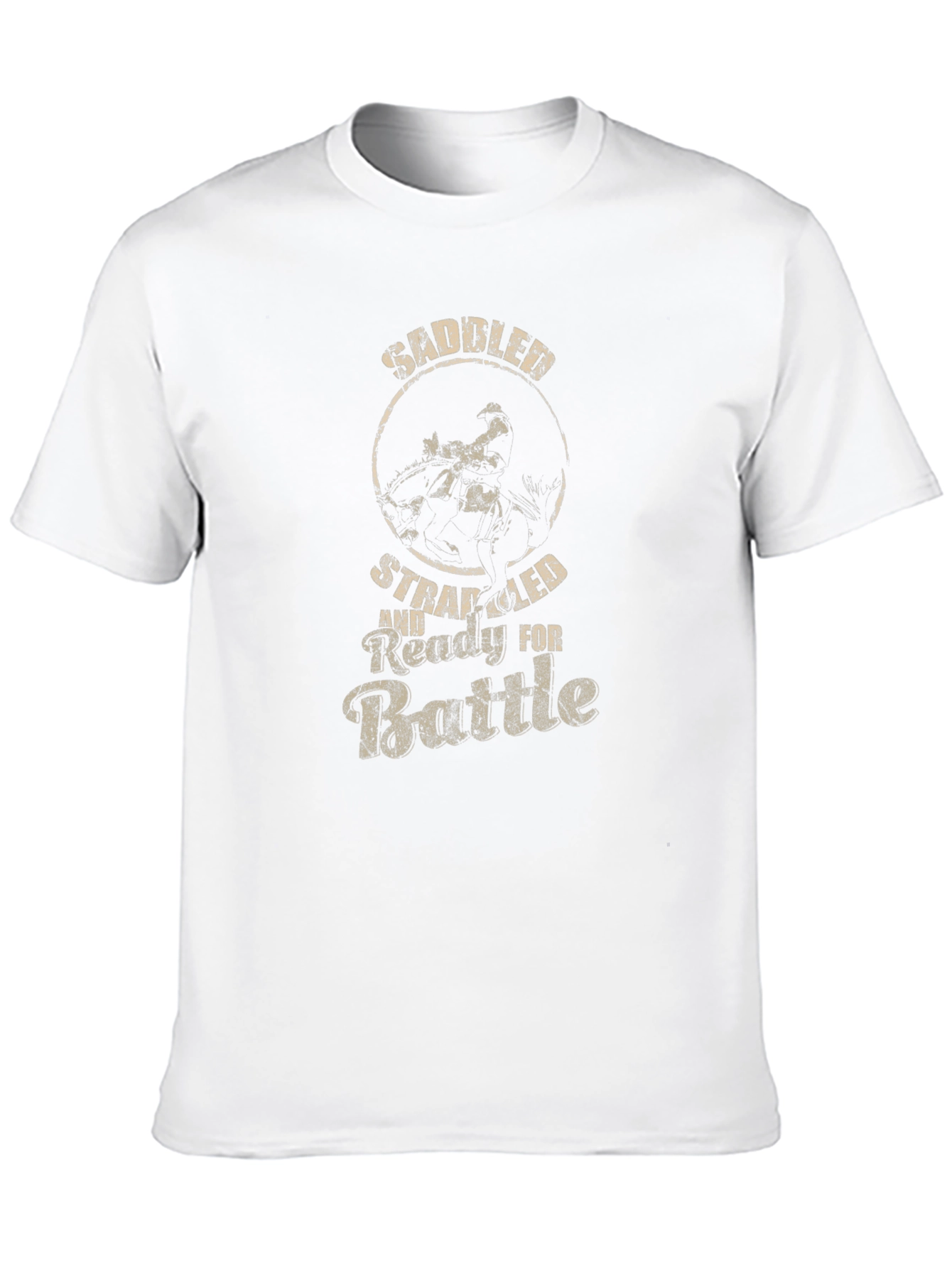 Saddled Strapped T-Shirt