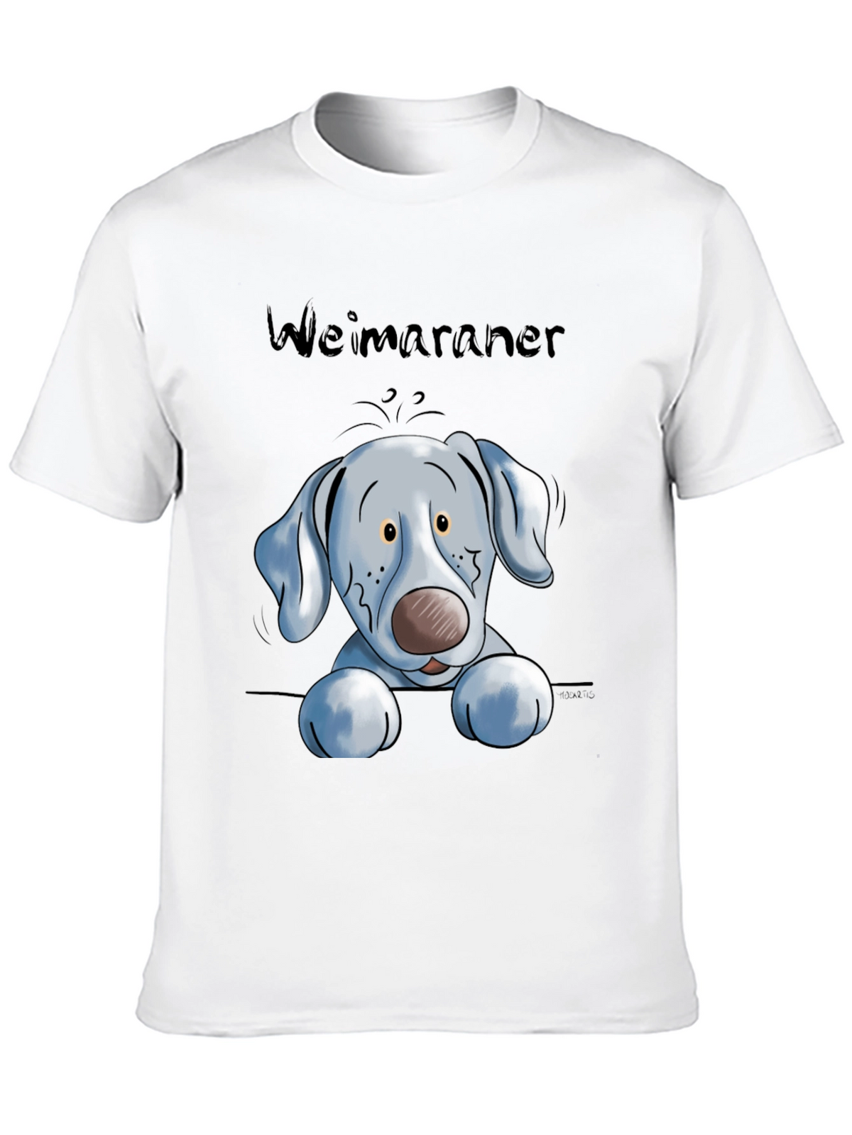 Weimaraner Dog Graphic Tee