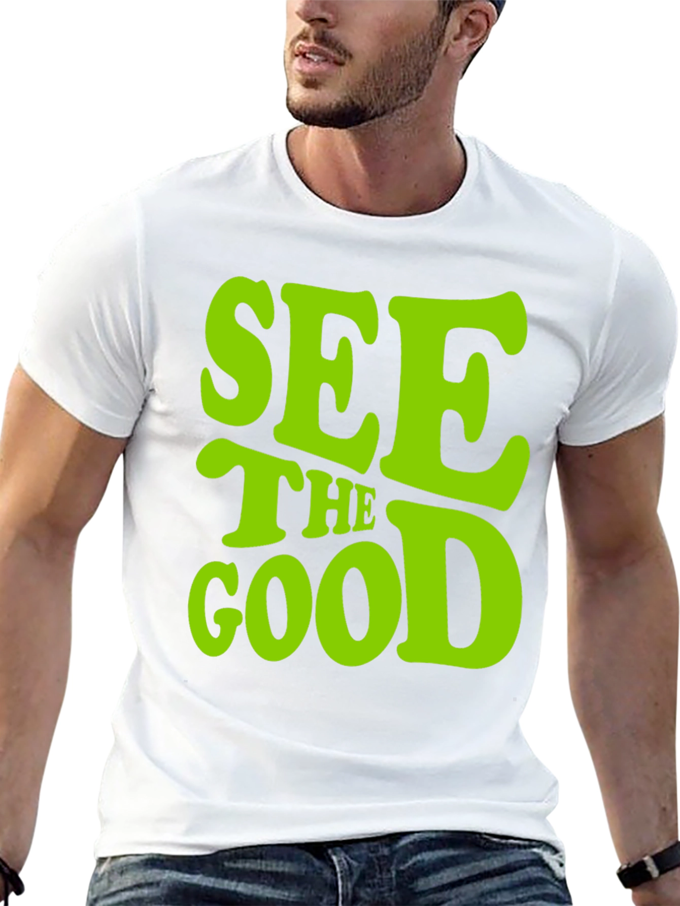See The Good Graphic Tee - Black