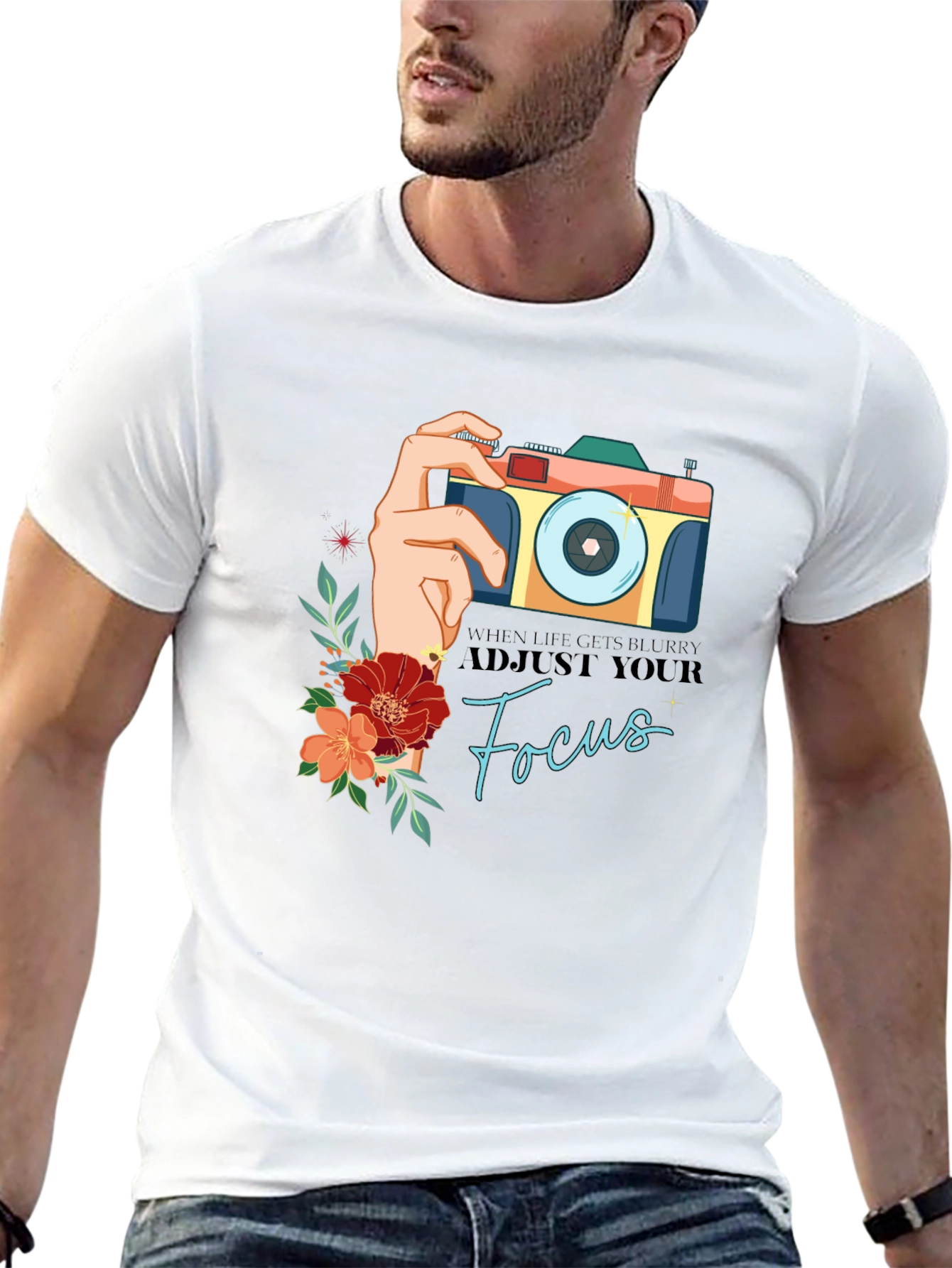 Adjust Your Focus Graphic T-Shirt