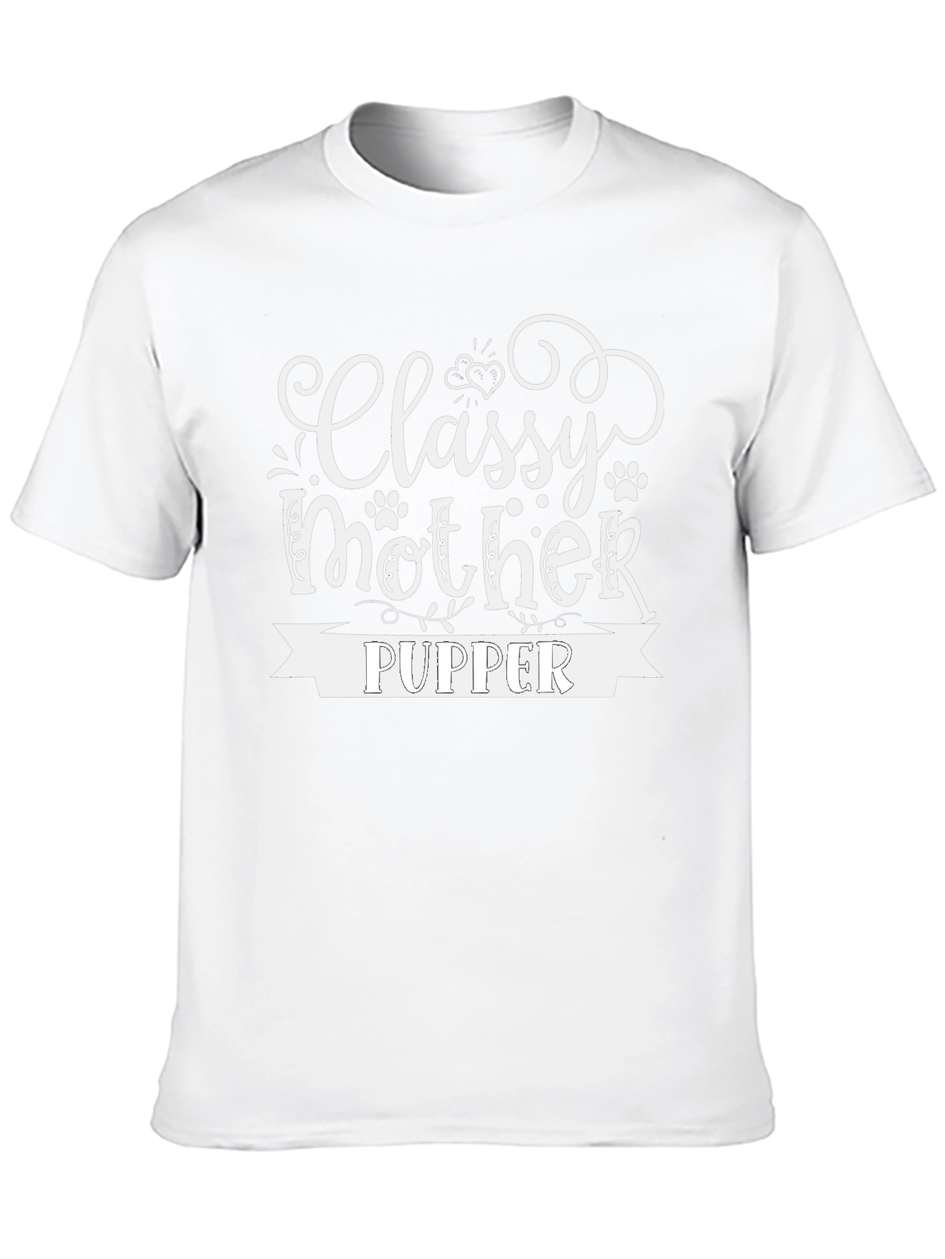 Classy Mother Pupper T-Shirt - Black