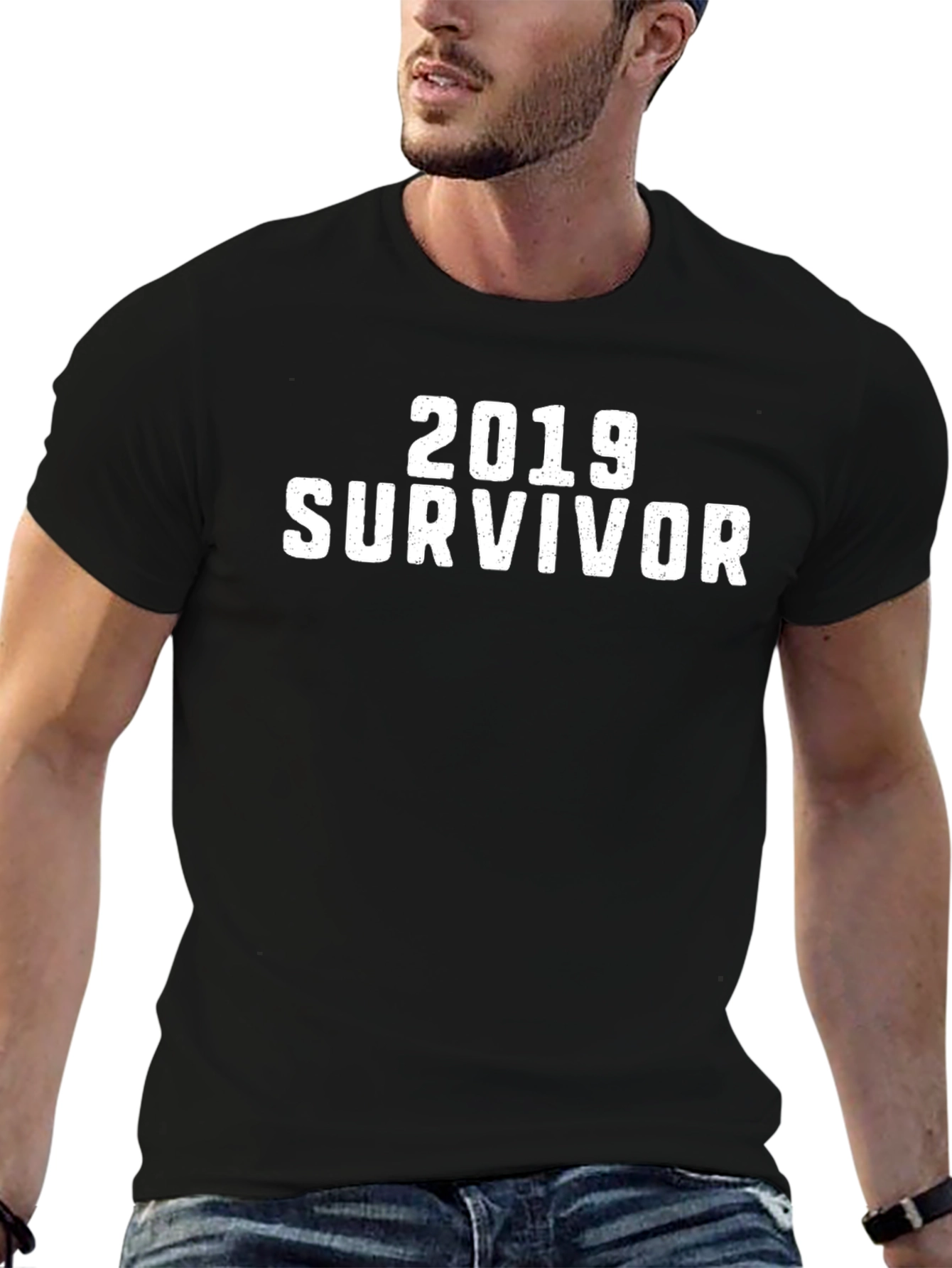2019 Survivor Graphic Tee - Black