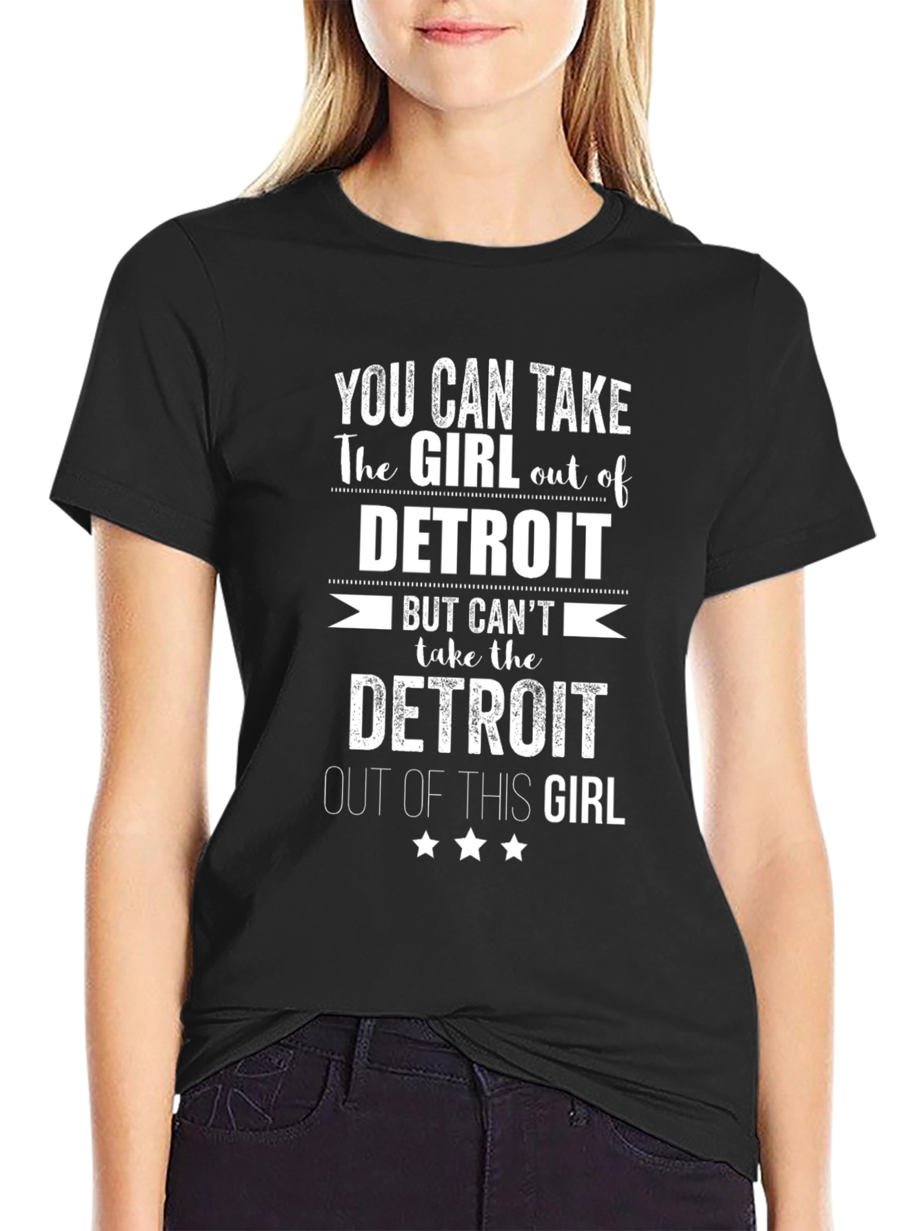 Detroit Girl T-Shirt - City Pride Tee