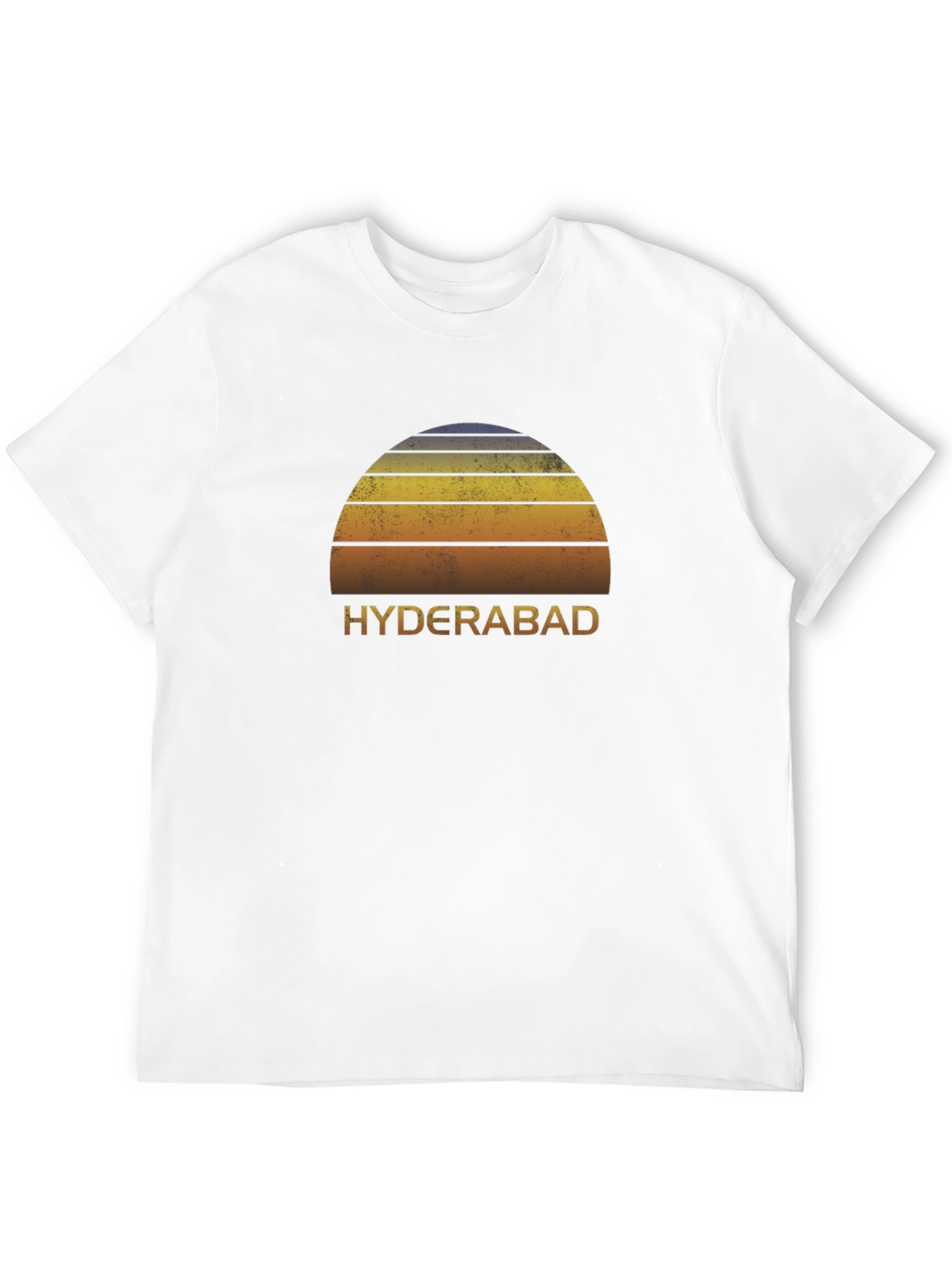 Retro Hyderabad Sunset Graphic Tee