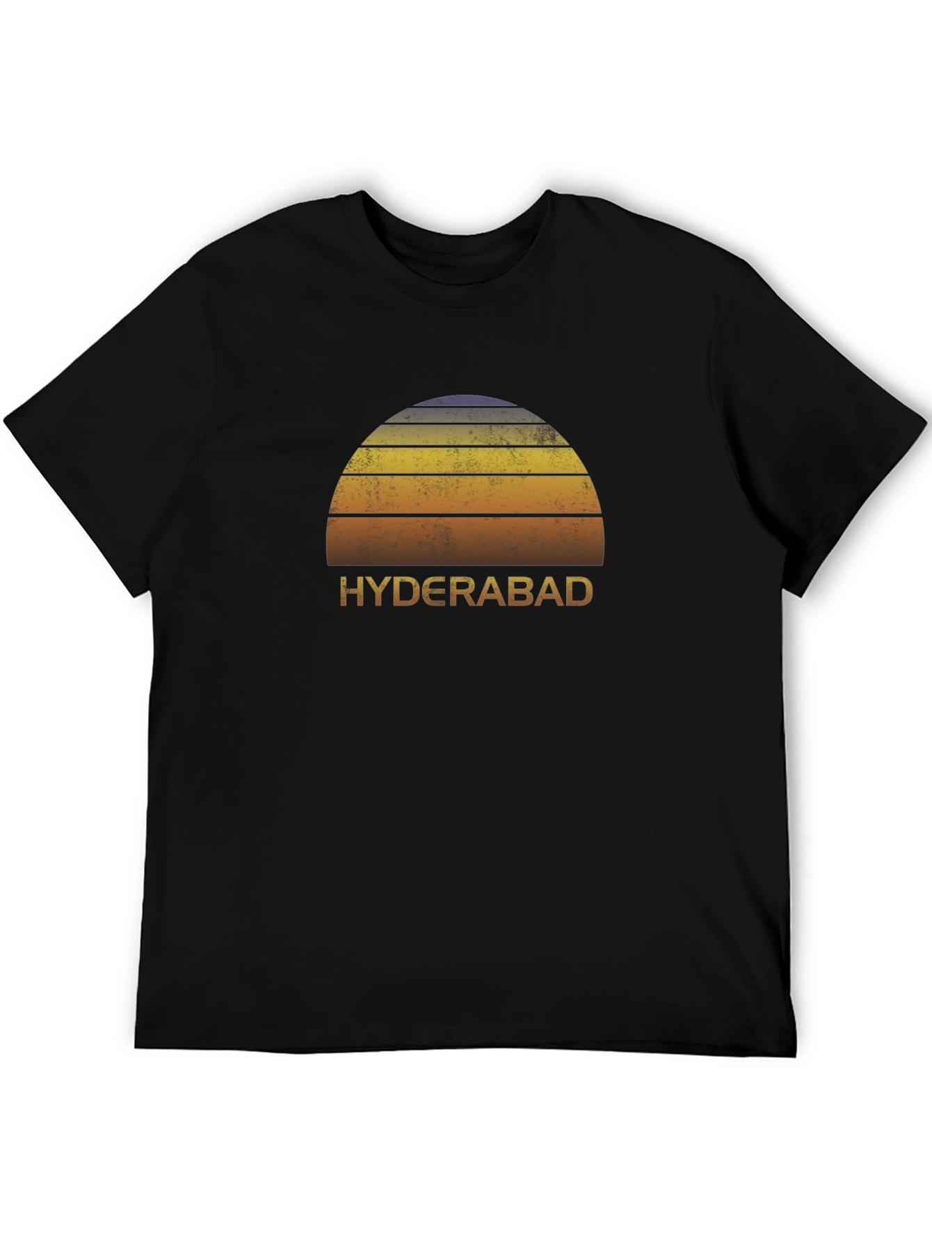Retro Hyderabad Sunset Graphic Tee