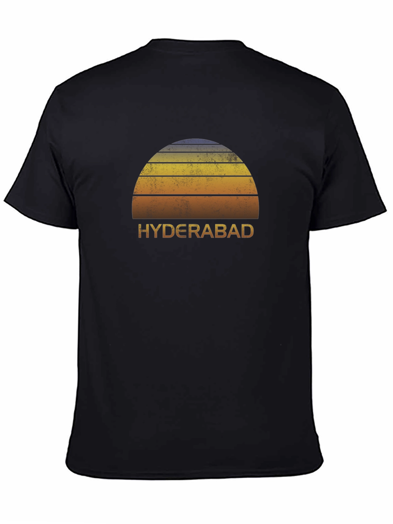 Retro Hyderabad Sunset Graphic Tee
