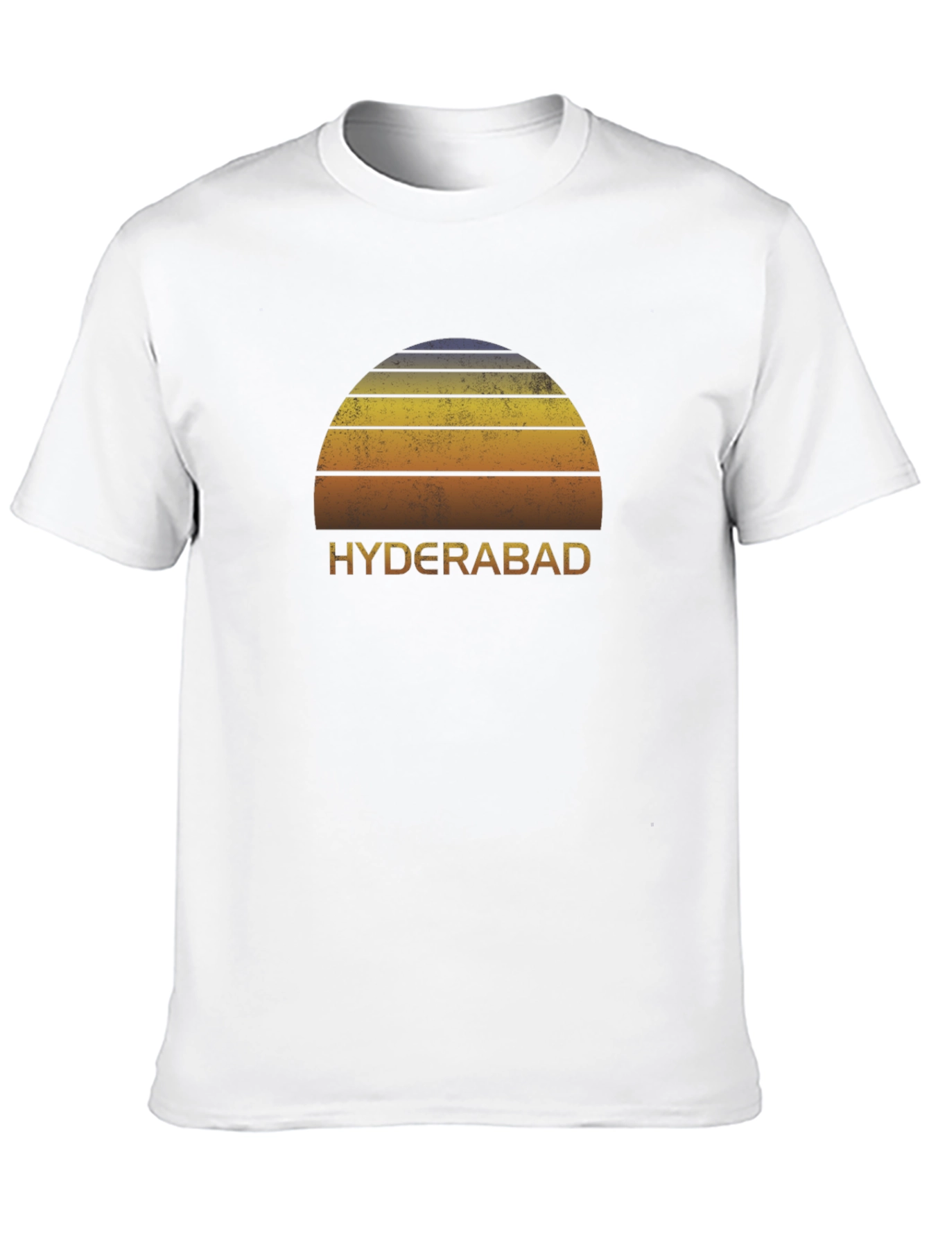 Retro Hyderabad Sunset Graphic Tee