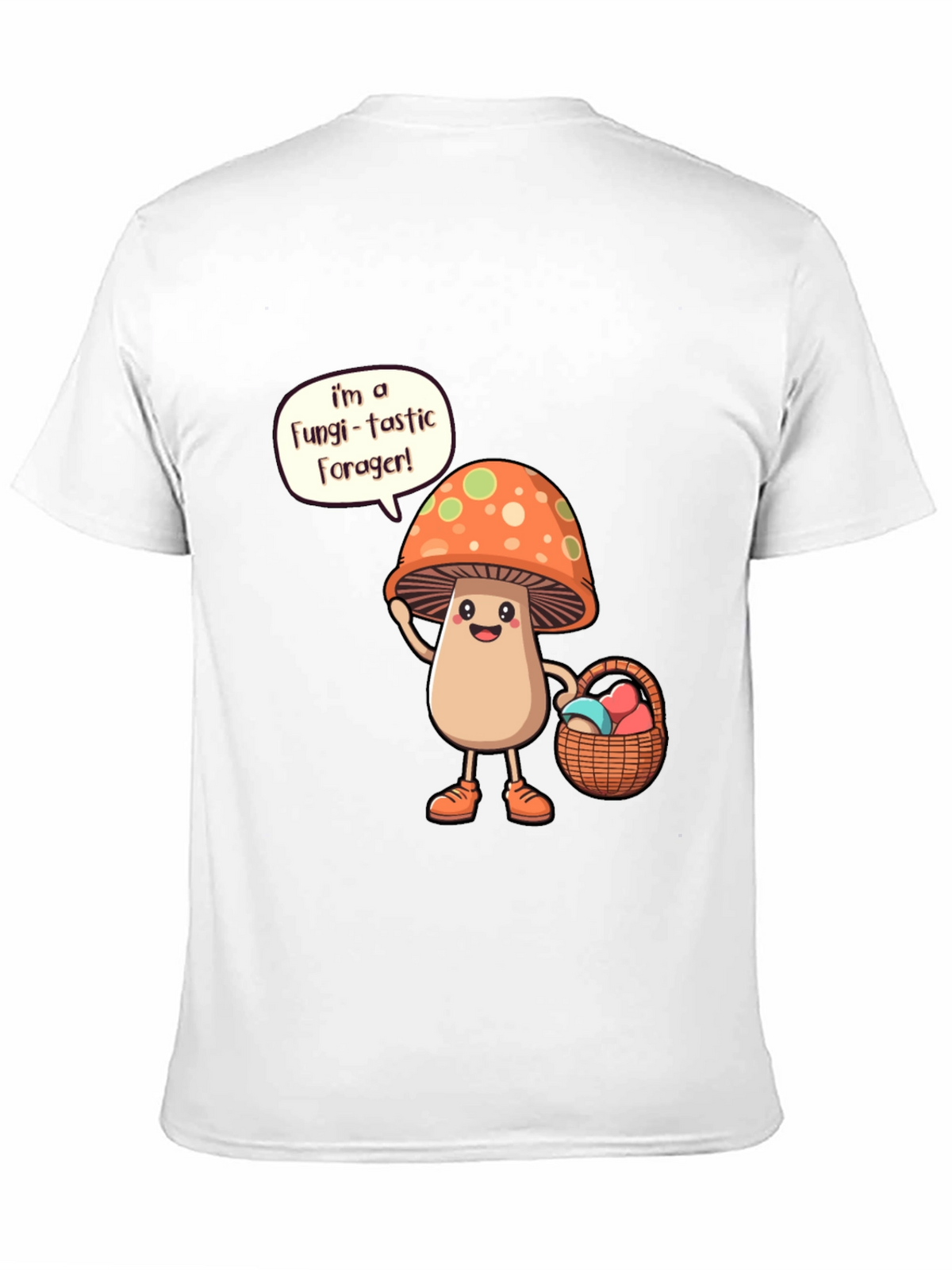 Fungi-tastic Forager T-Shirt - Mushroom Lover Gift