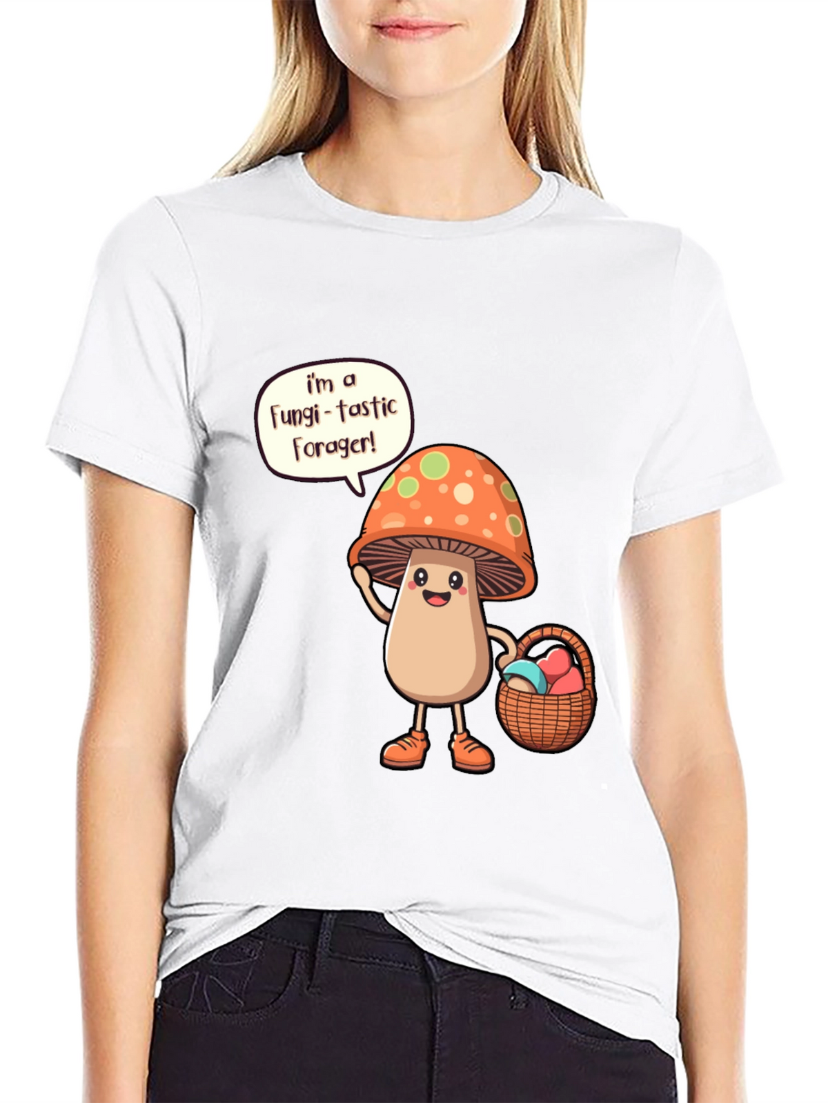 Fungi-tastic Forager T-Shirt - Mushroom Lover Gift