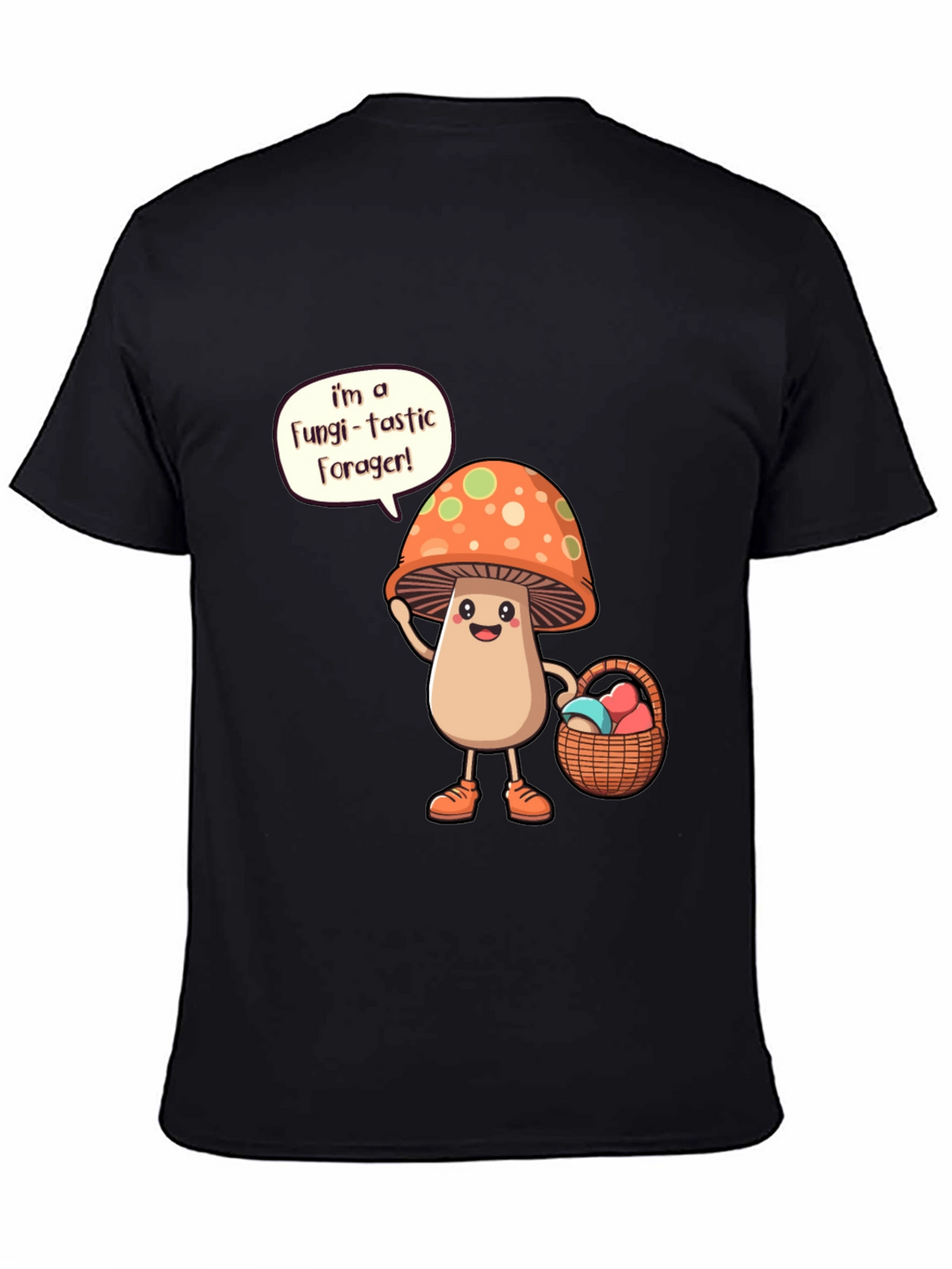 Fungi-tastic Forager T-Shirt - Mushroom Lover Gift