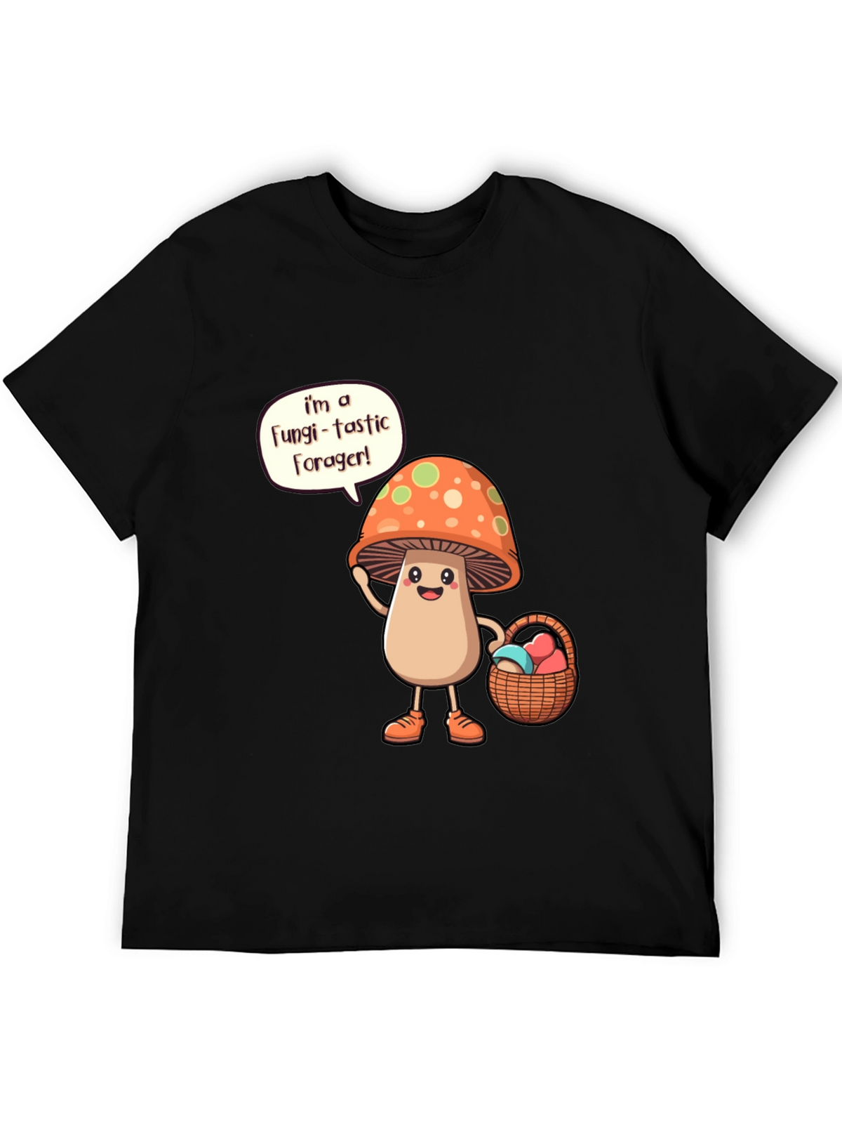 Fungi-tastic Forager T-Shirt - Mushroom Lover Gift