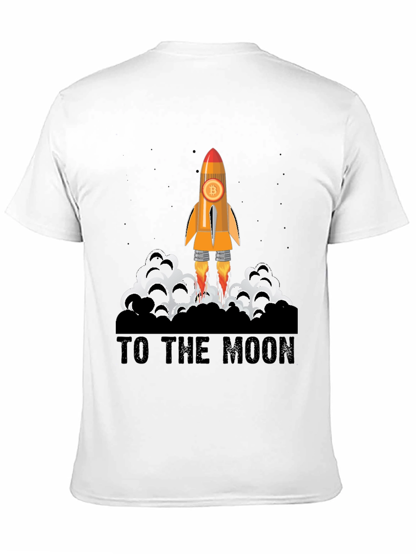 Bitcoin Rocket T-Shirt - To The Moon!
