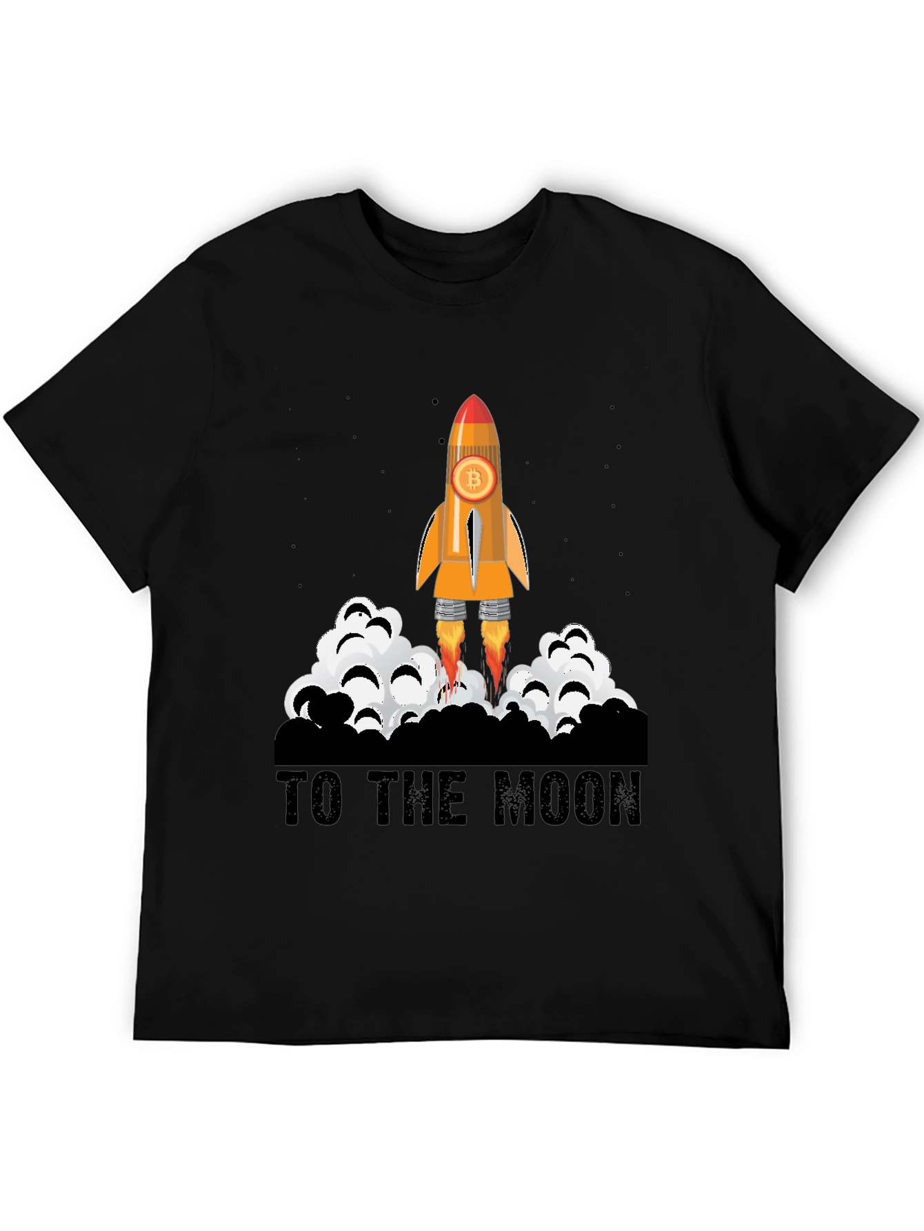 Bitcoin Rocket T-Shirt - To The Moon!