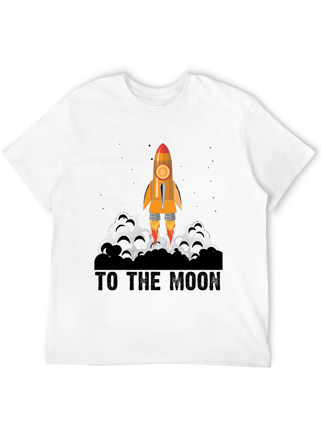 Bitcoin Rocket T-Shirt - To The Moon!