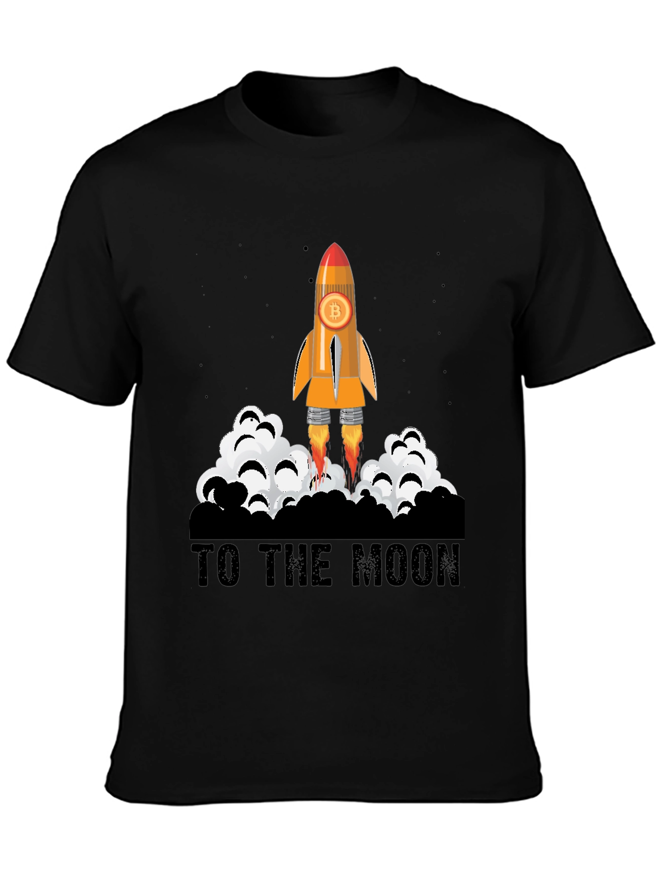 Bitcoin Rocket T-Shirt - To The Moon!