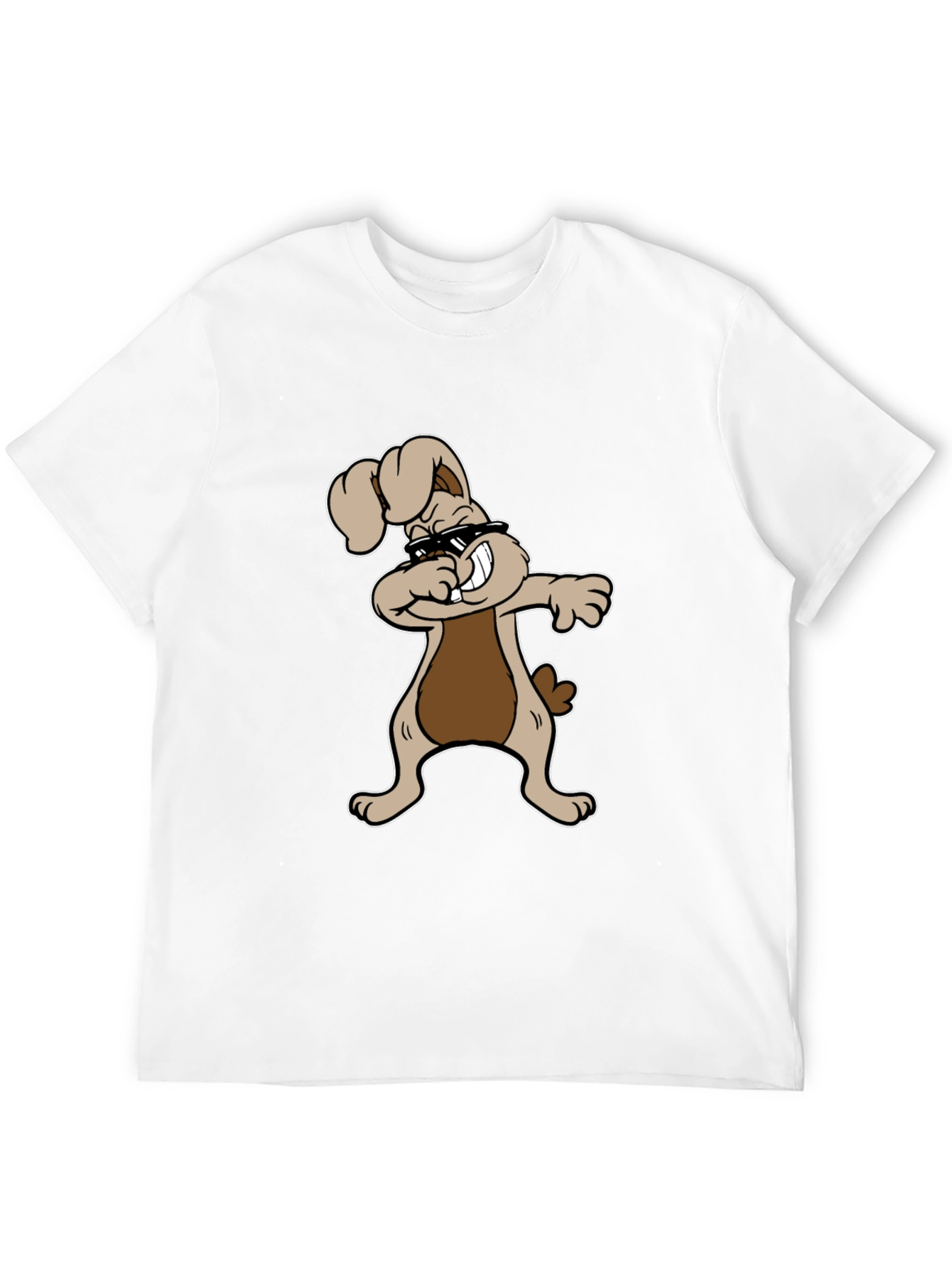 Dabbing Bunny Graphic Tee
