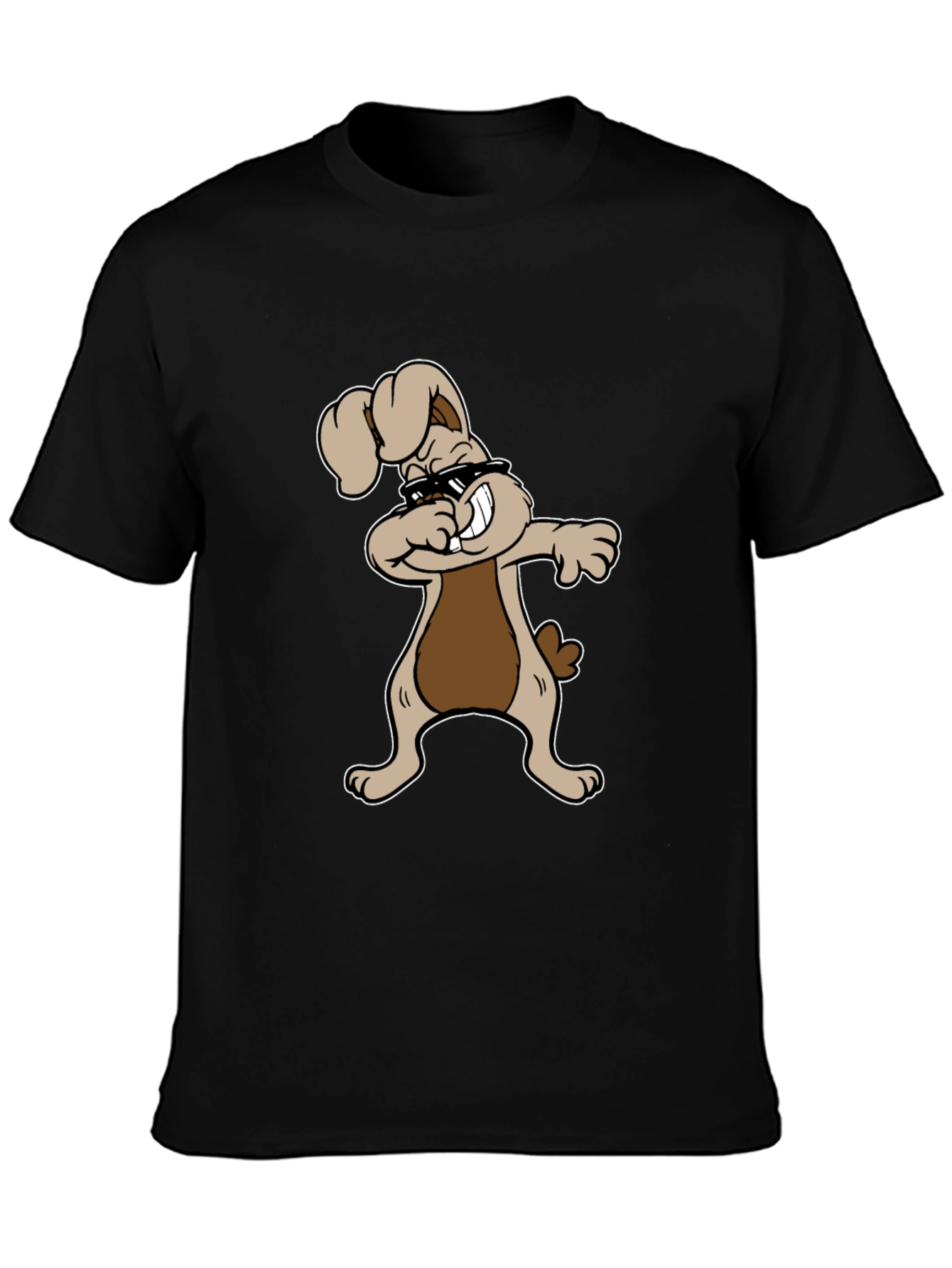 Dabbing Bunny Graphic Tee
