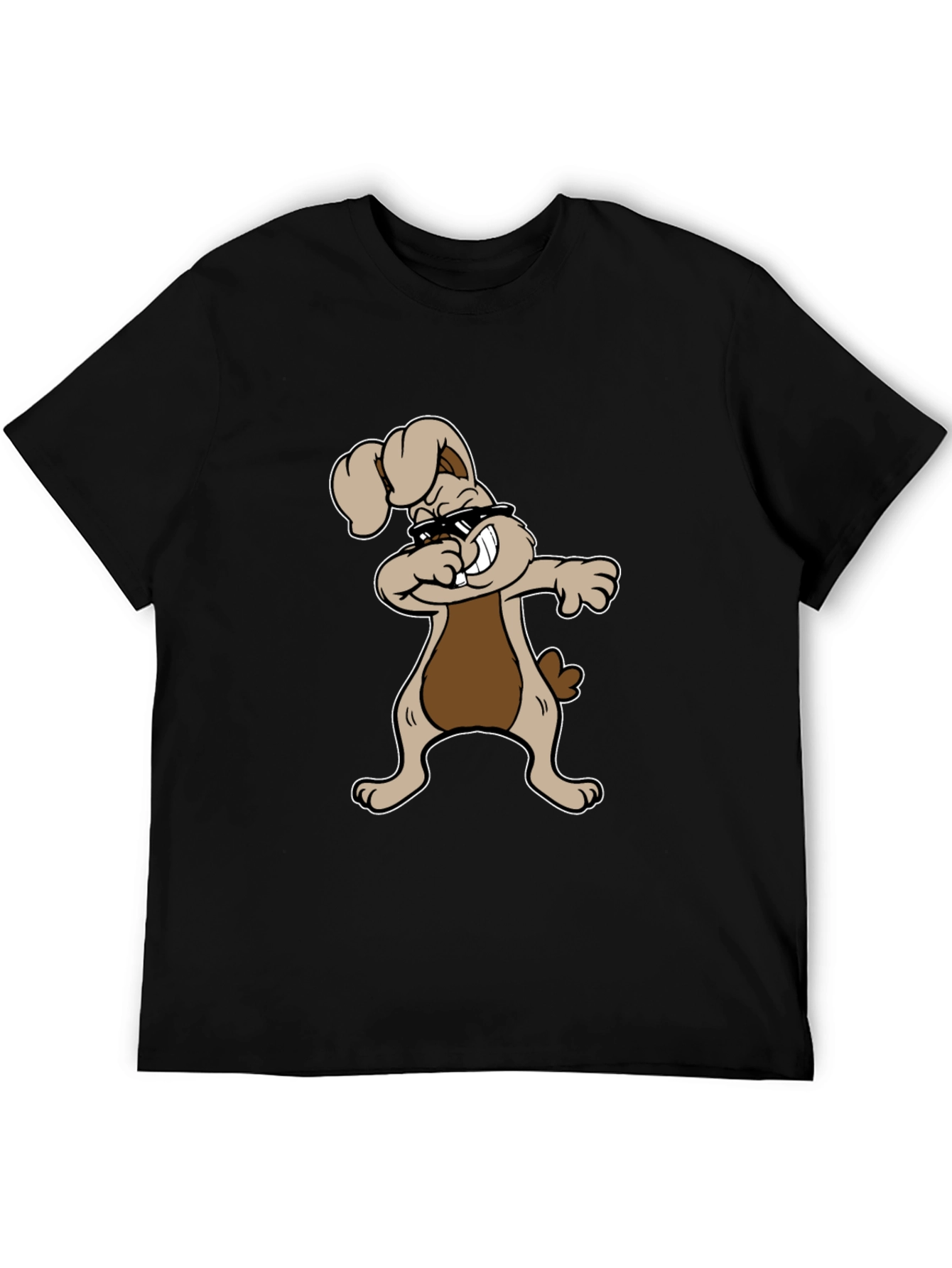 Dabbing Bunny Graphic Tee
