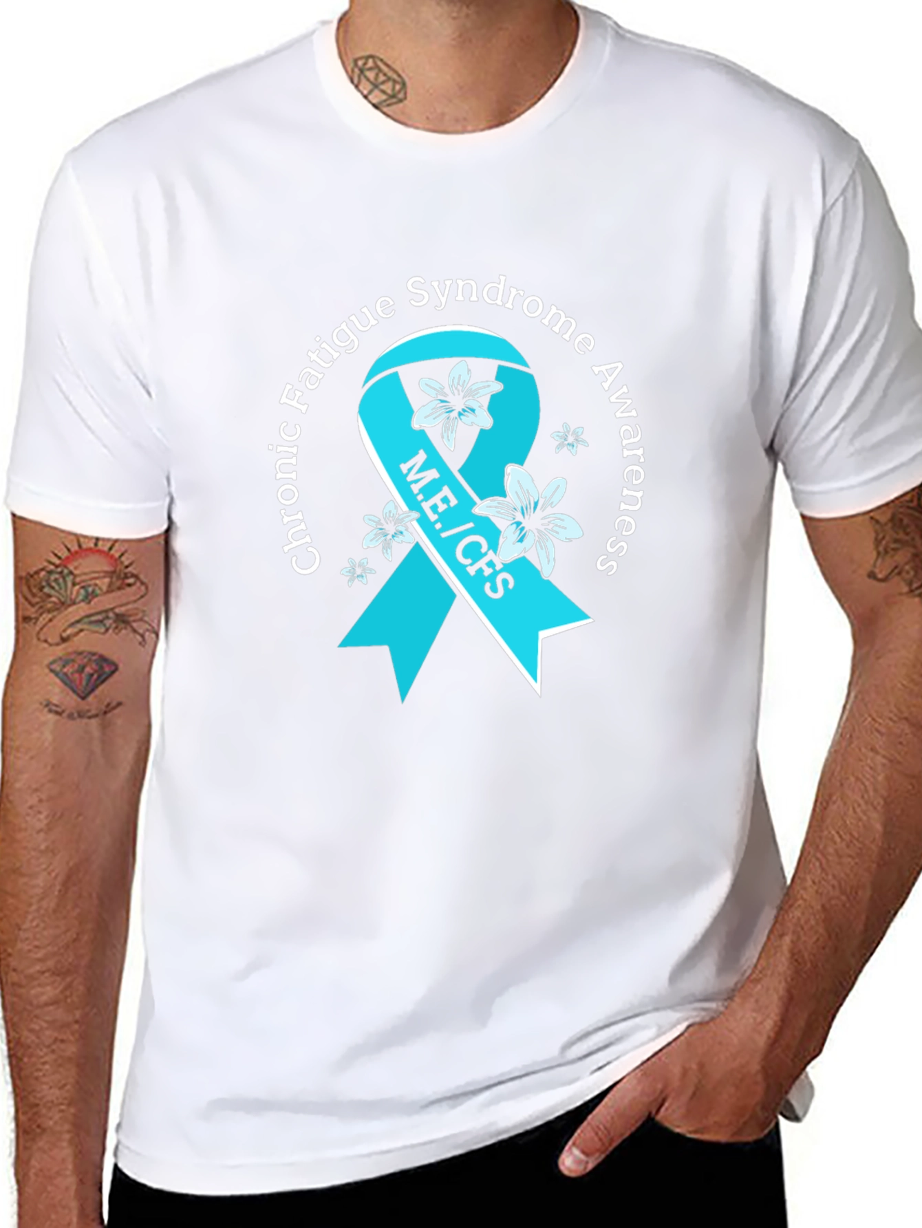 Chronic Fatigue Syndrome Awareness T-Shirt