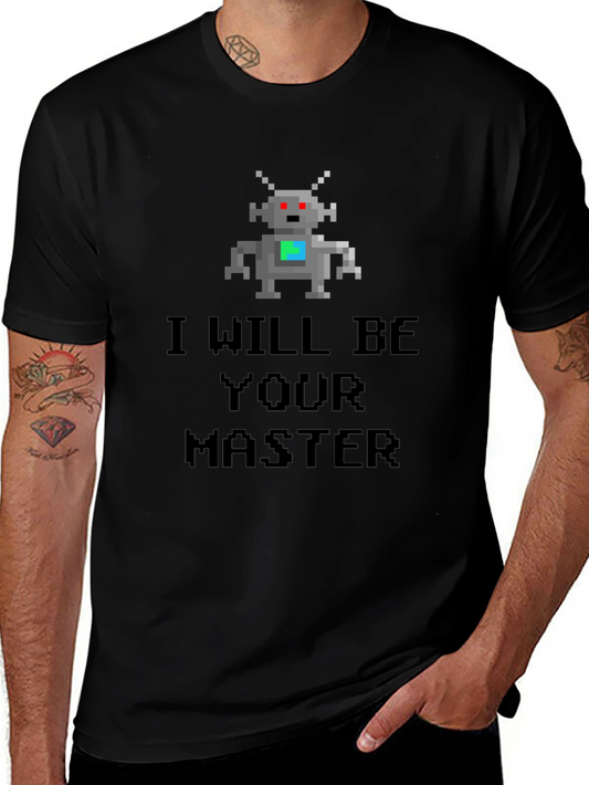 Pixel Robot Master T-Shirt