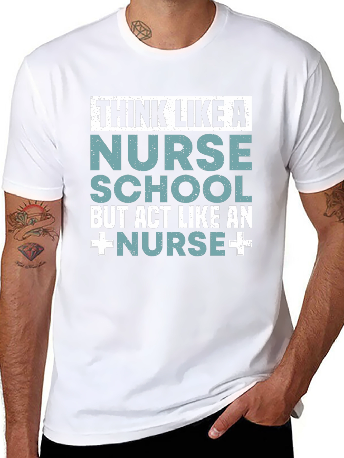 Think Like A Nurse School T-Shirt