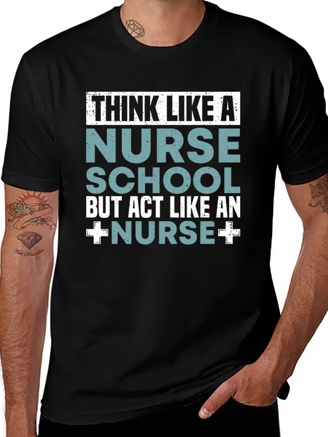 Think Like A Nurse School T-Shirt