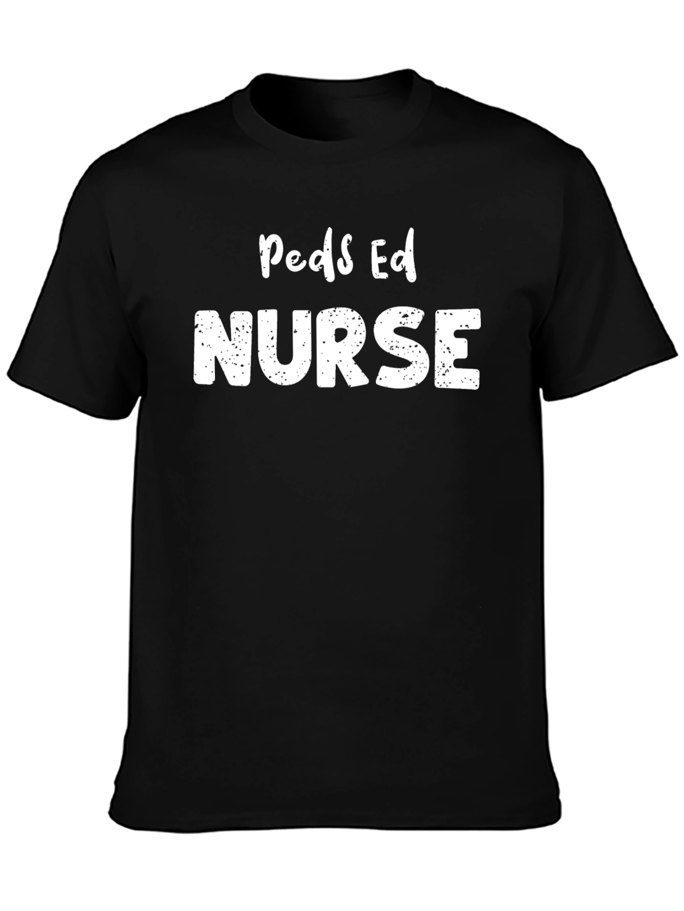 Peds Ed Nurse T-Shirt - Black