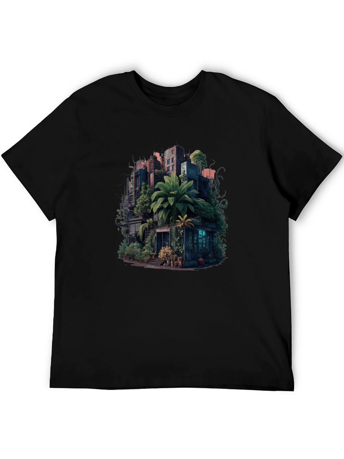 Urban Jungle T-Shirt: City Meets Nature Tee