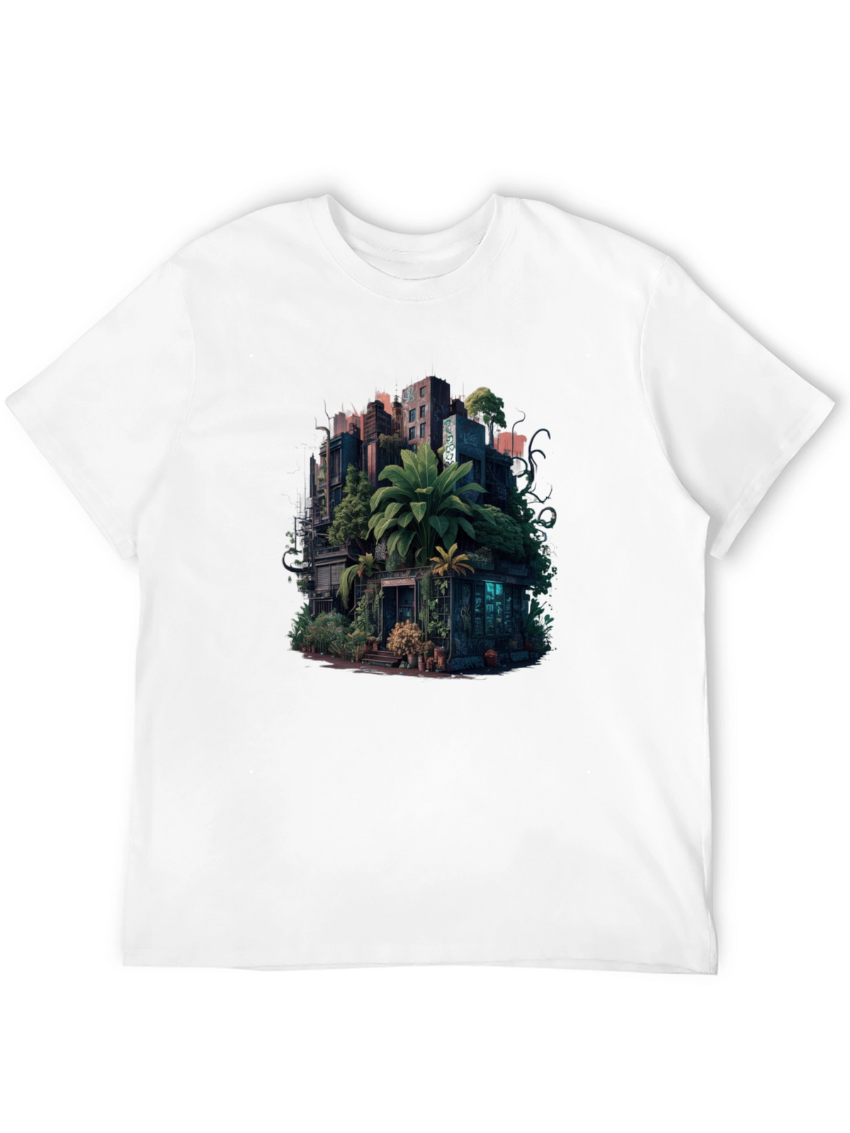 Urban Jungle T-Shirt: City Meets Nature Tee