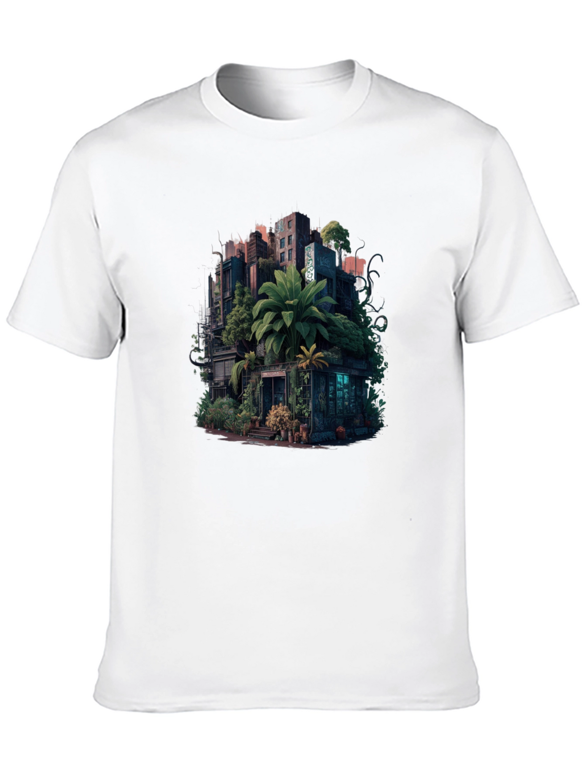 Urban Jungle T-Shirt: City Meets Nature Tee